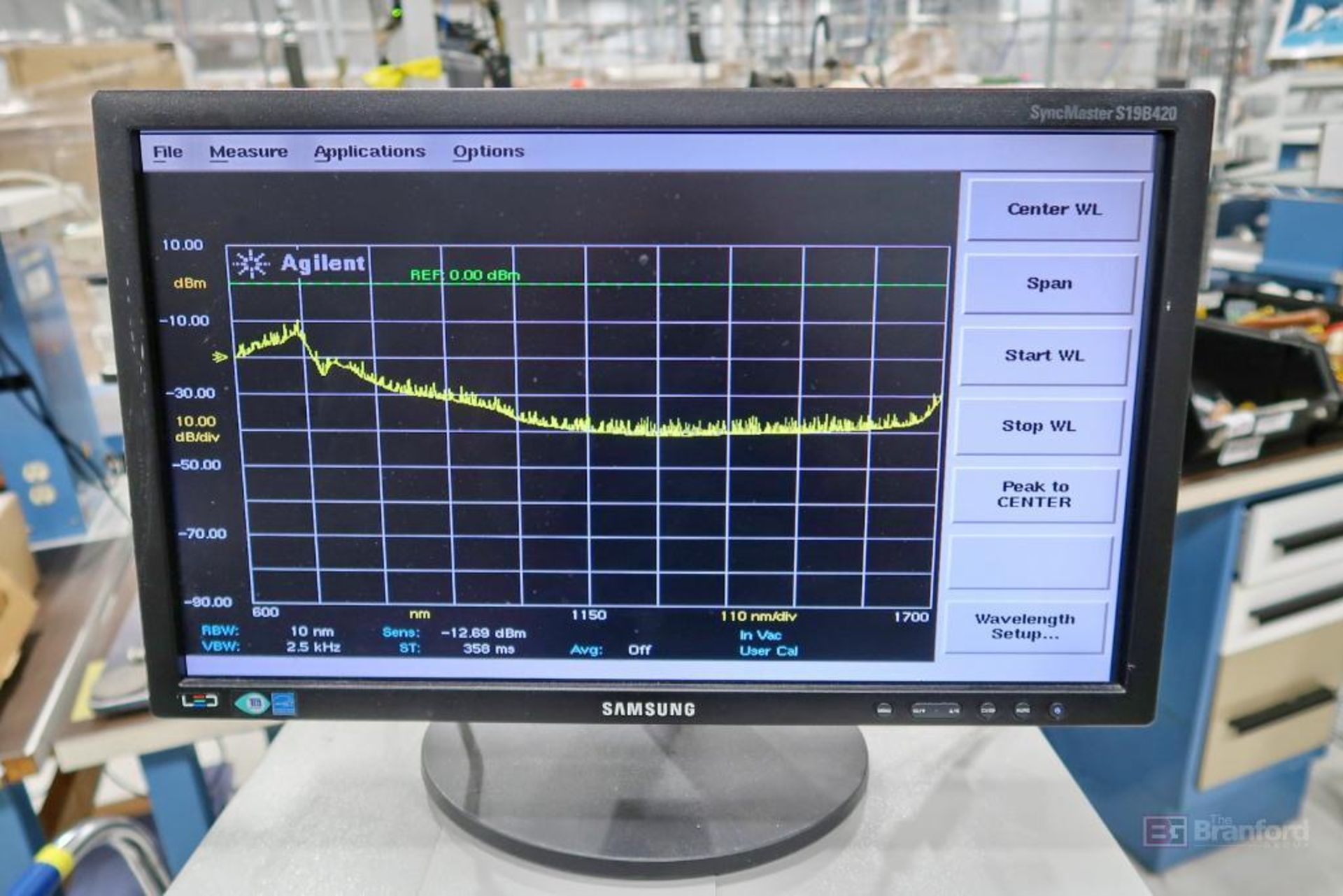 Agilent 86140B Optical Spectrum Analyzer - Image 2 of 4