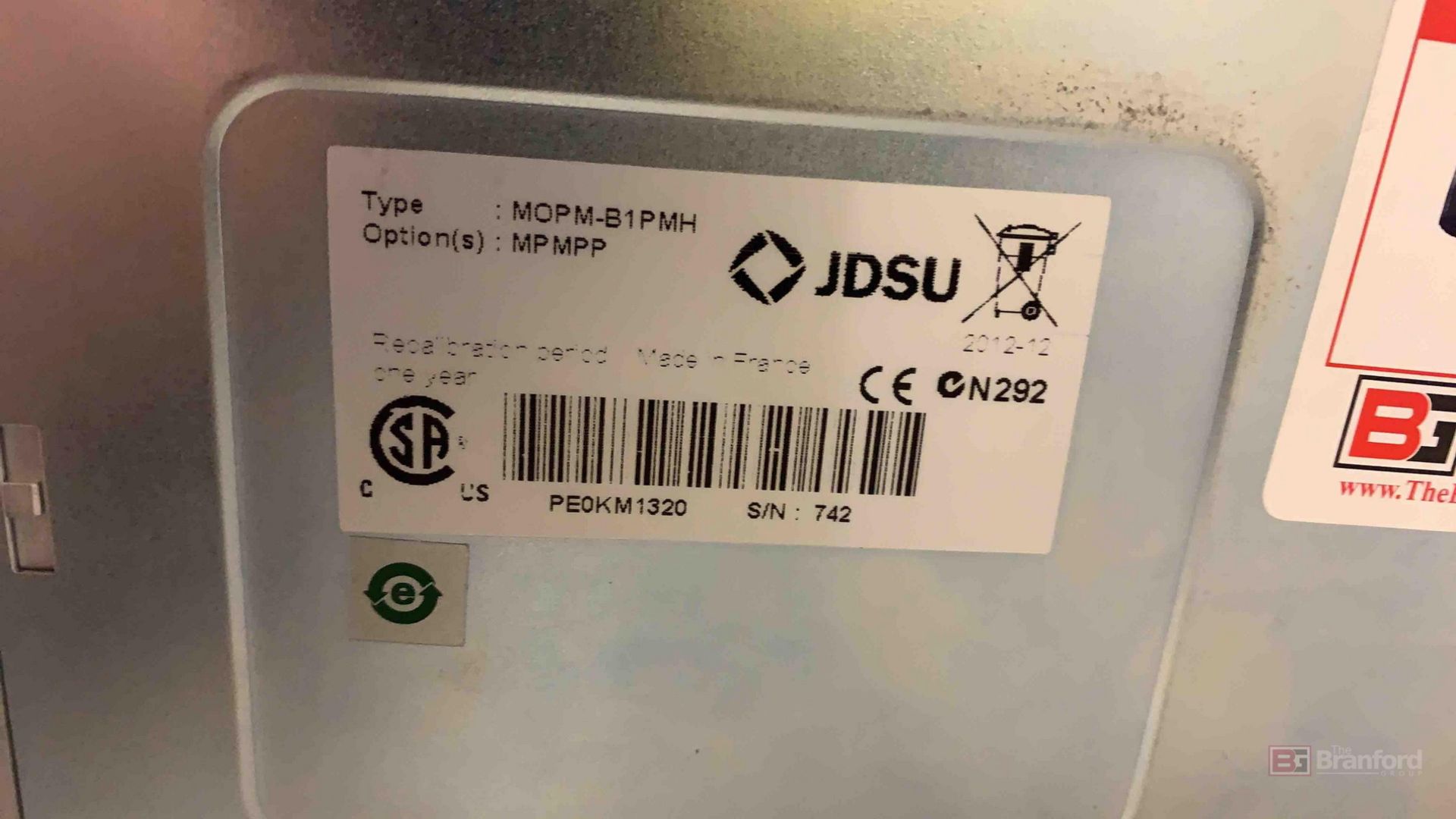 JDSU mOPM-B1 power meter - Image 3 of 3