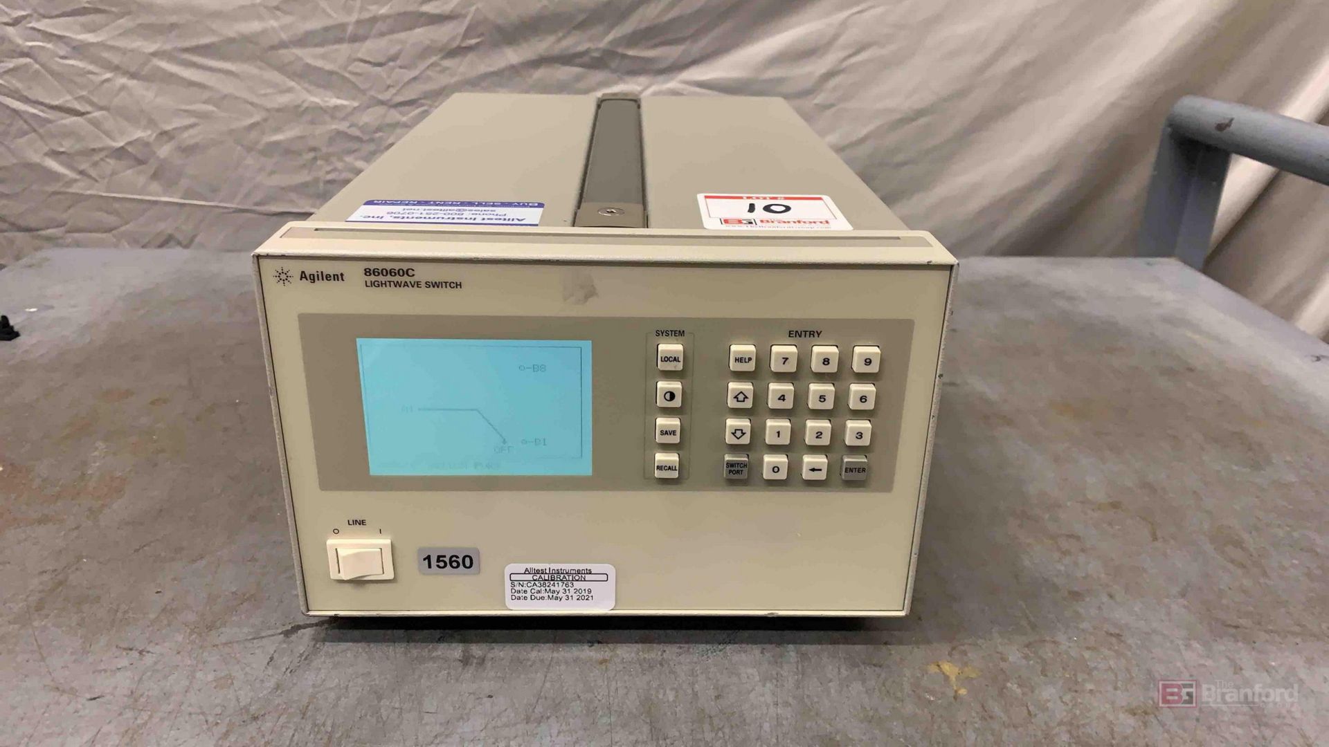 Agilent 86060C lightwave switch