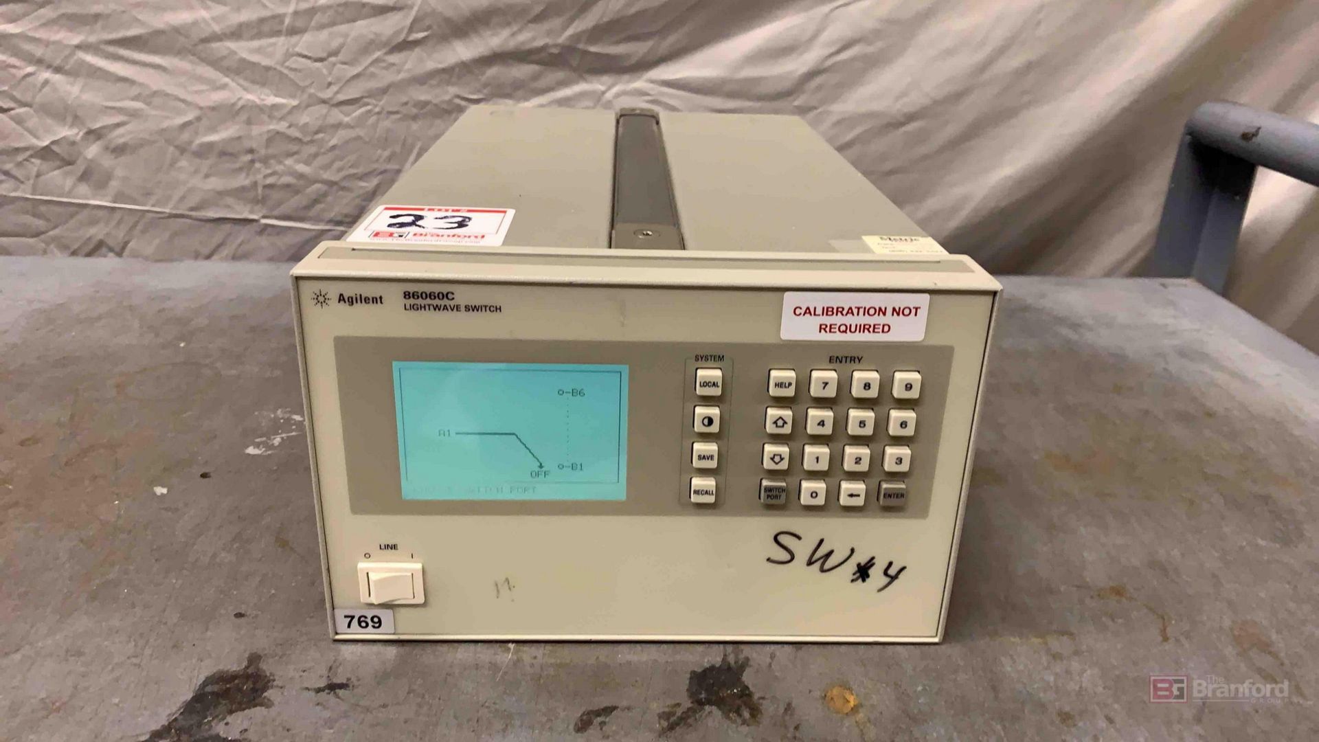 HP 86120C multi-wavelength meter - Image 6 of 10