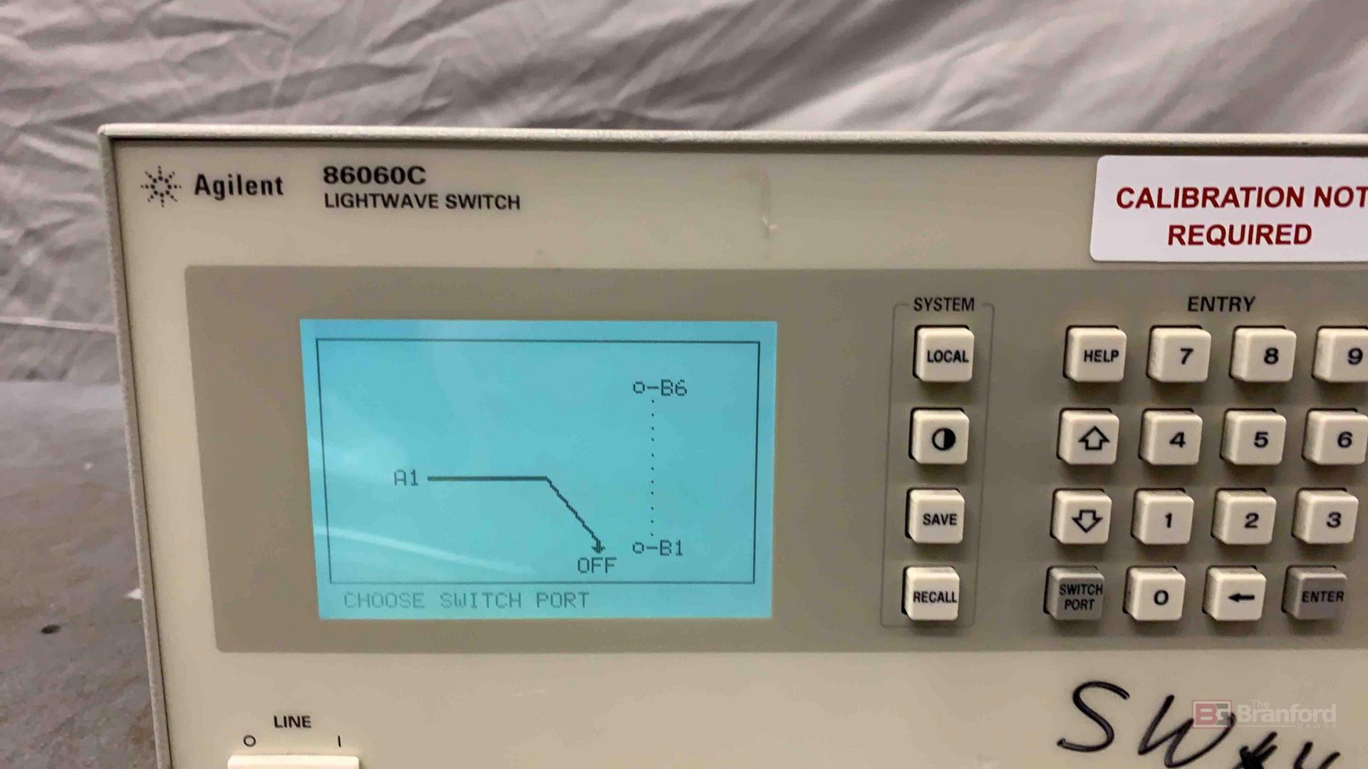 HP 86120C multi-wavelength meter - Image 7 of 10