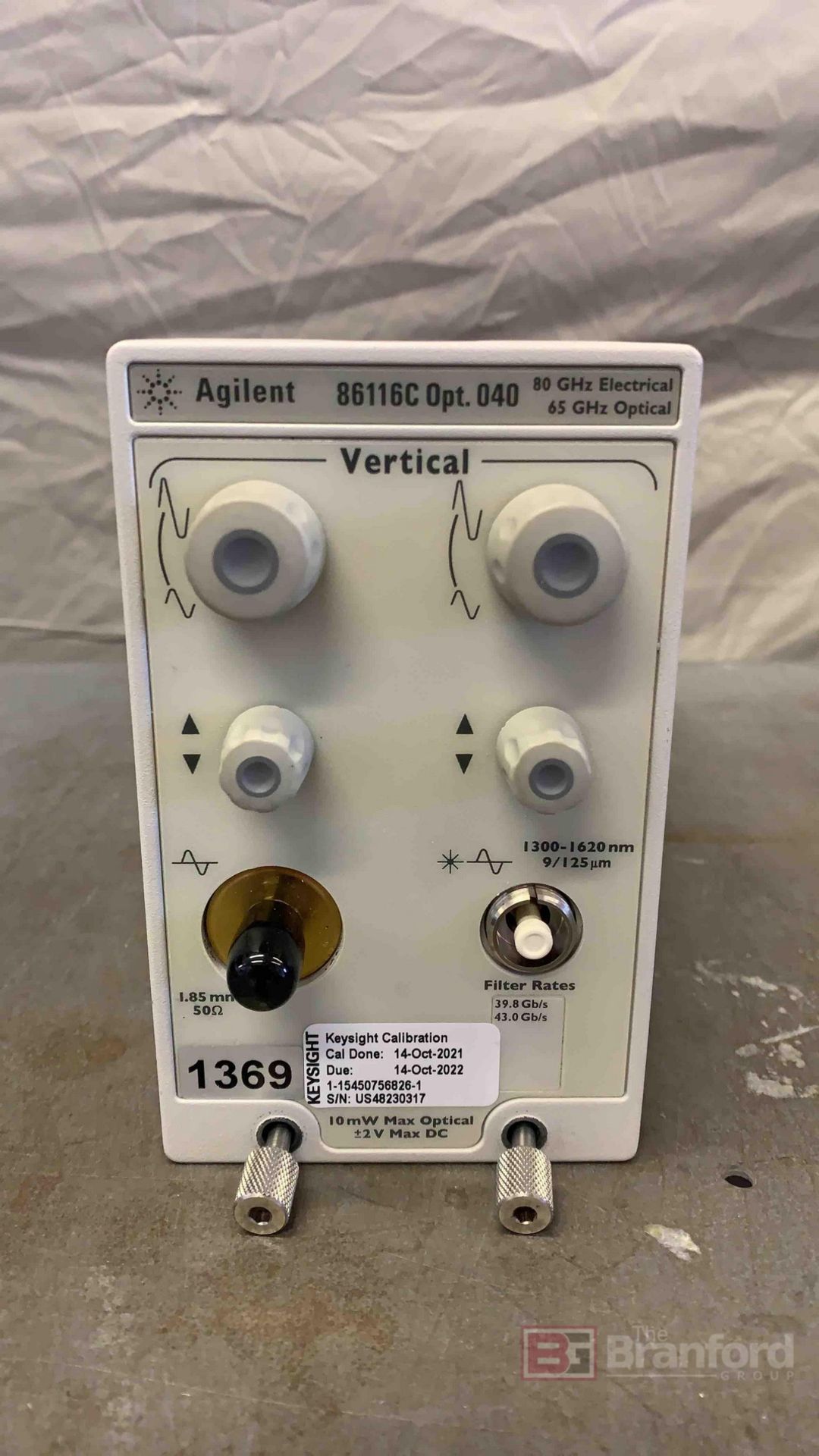 Agilent 86116C plug-in module - Image 2 of 3