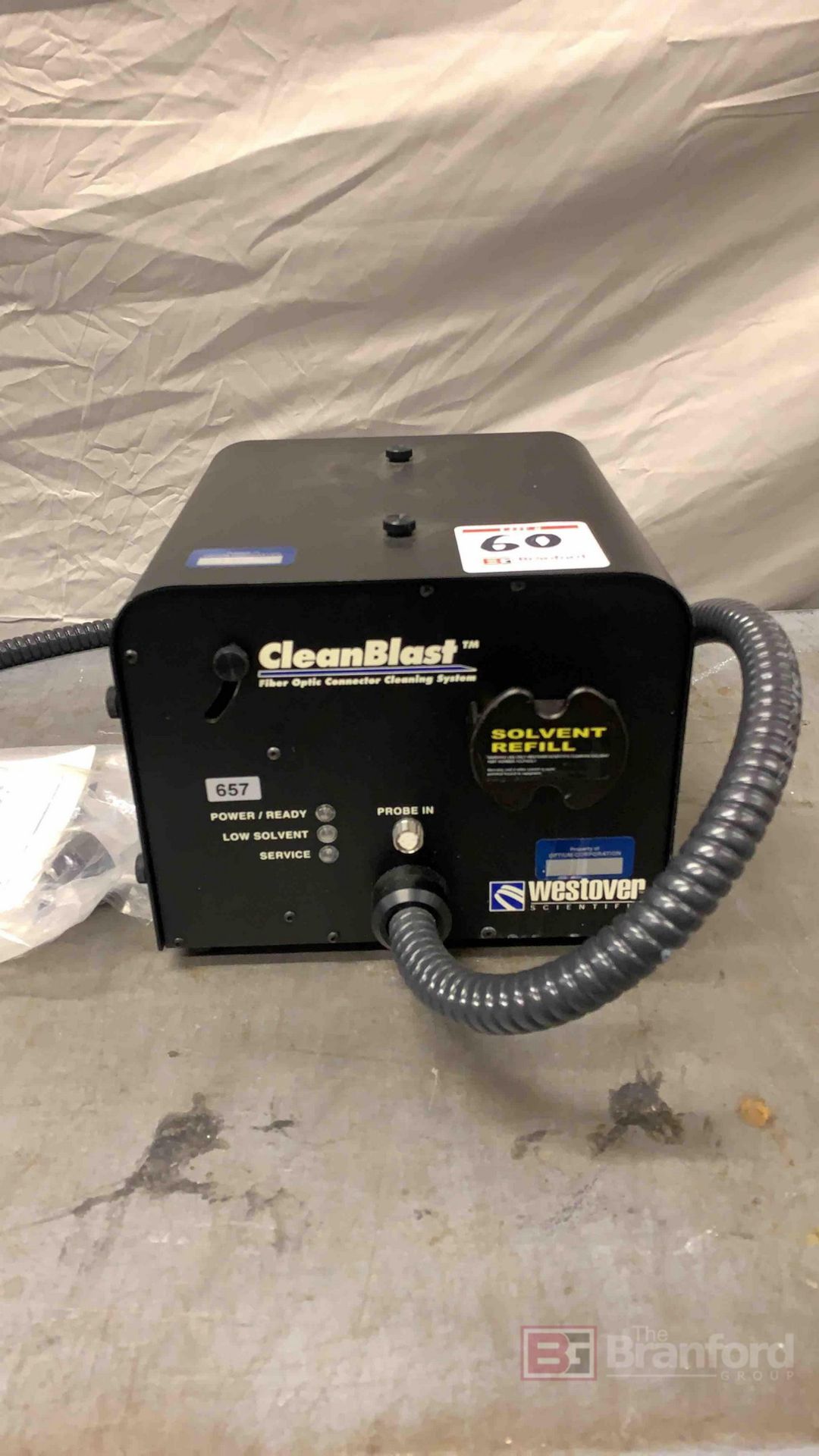 CleanBlast FCL-B100 fiber optic connector cleaning system - Image 2 of 5