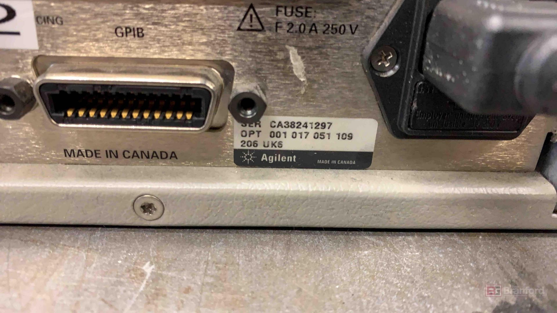 HP 86120C multi-wavelength meter - Image 10 of 10