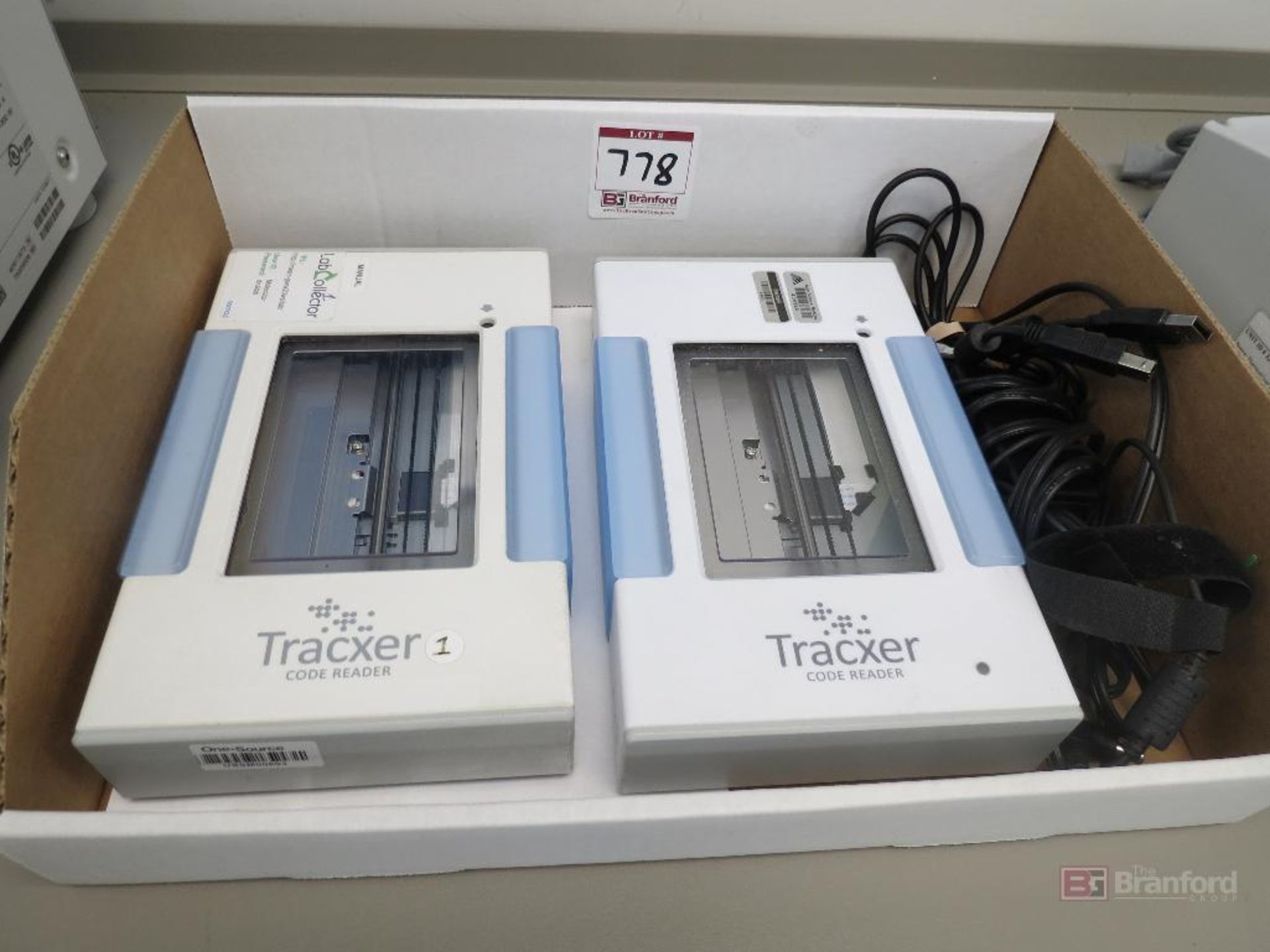 (2) Micronic RS210 Tracxer Code Readers