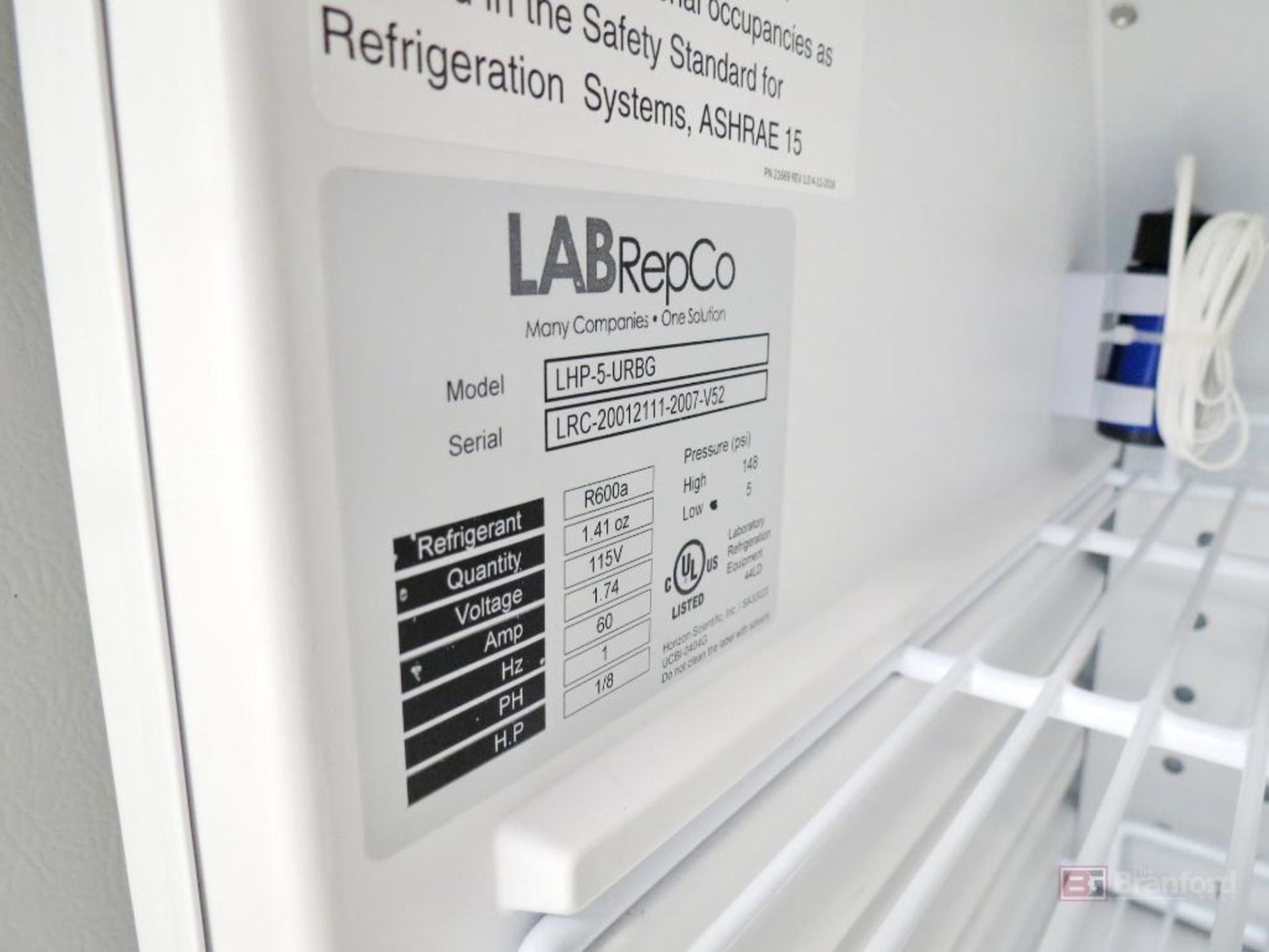 LabRepCo LHP-5-URBG Futura +4°C Glass Door Refrigerator - Image 4 of 4