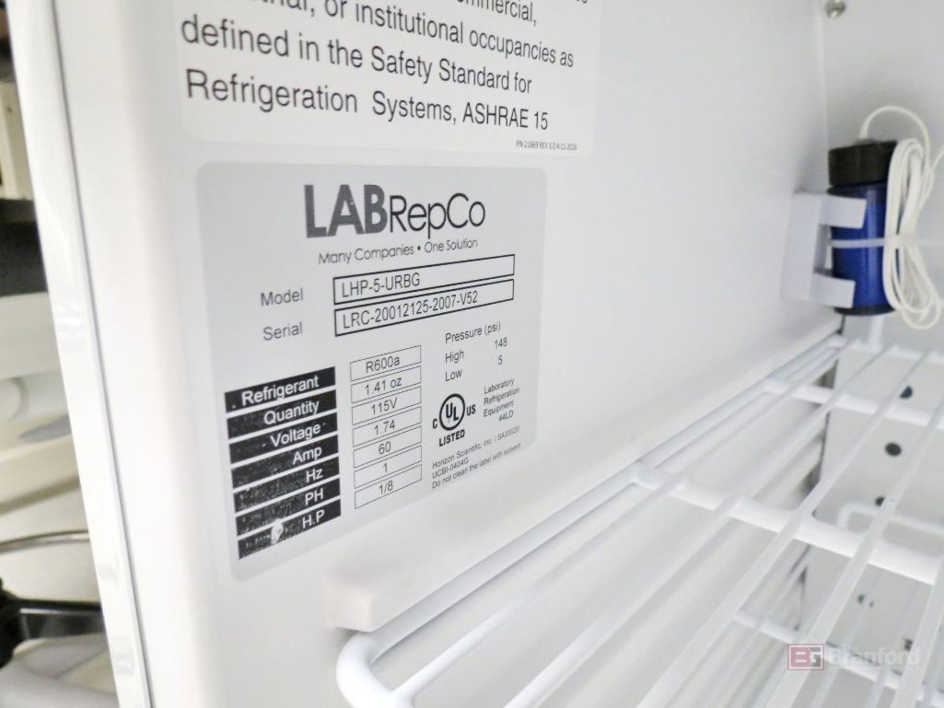 LabRepCo LHP-5-URBG Futura +4°C Glass Door Refrigerator - Image 3 of 4