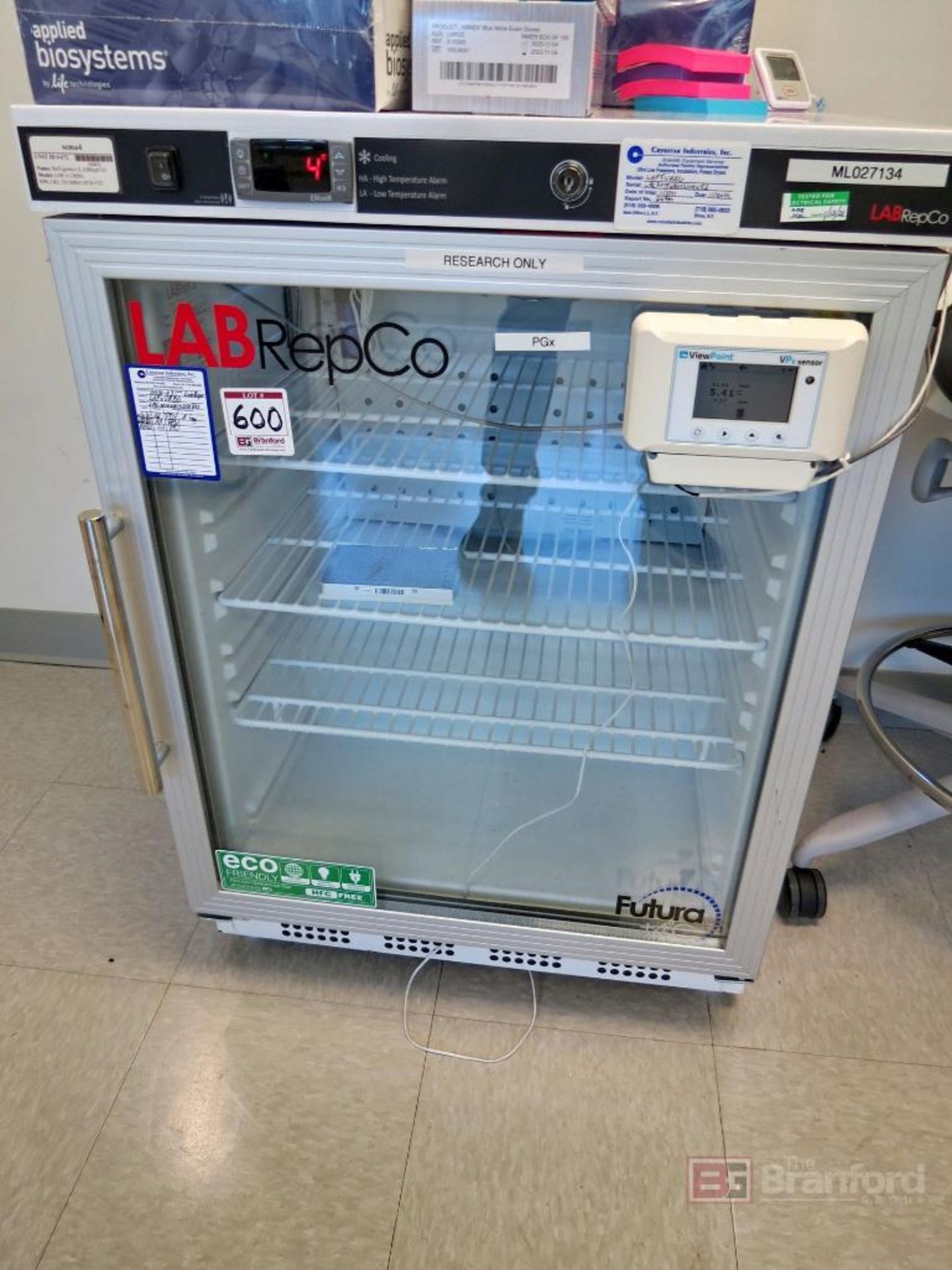 LabRepCo LHP-5-URBG Futura +4°C Glass Door Refrigerator