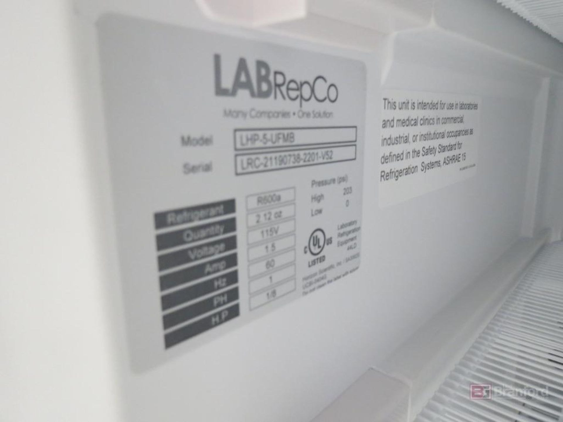 LabRepCo LHP-5-UFMB Futura -20°C Lab Freezer - Image 2 of 3