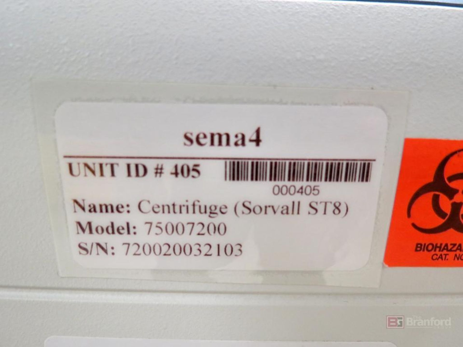 Thermo Sorvall ST8 centrifuge - Image 2 of 3