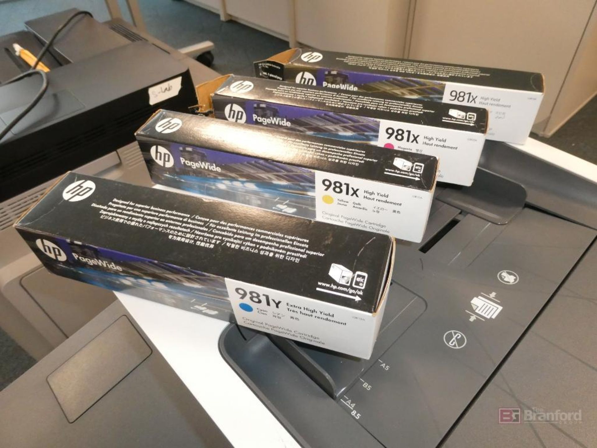 HP PageWide Enterprise MFP586, Color Printer/Scanner/Copy Machine - Image 4 of 4