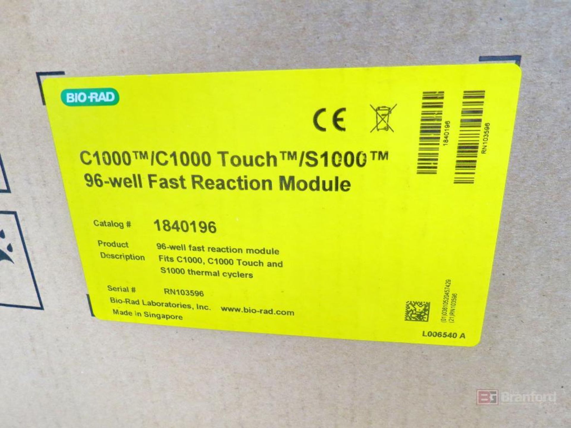 Bio-Rad C1000 Touch 96-Well Thermal Cycler - Image 5 of 5