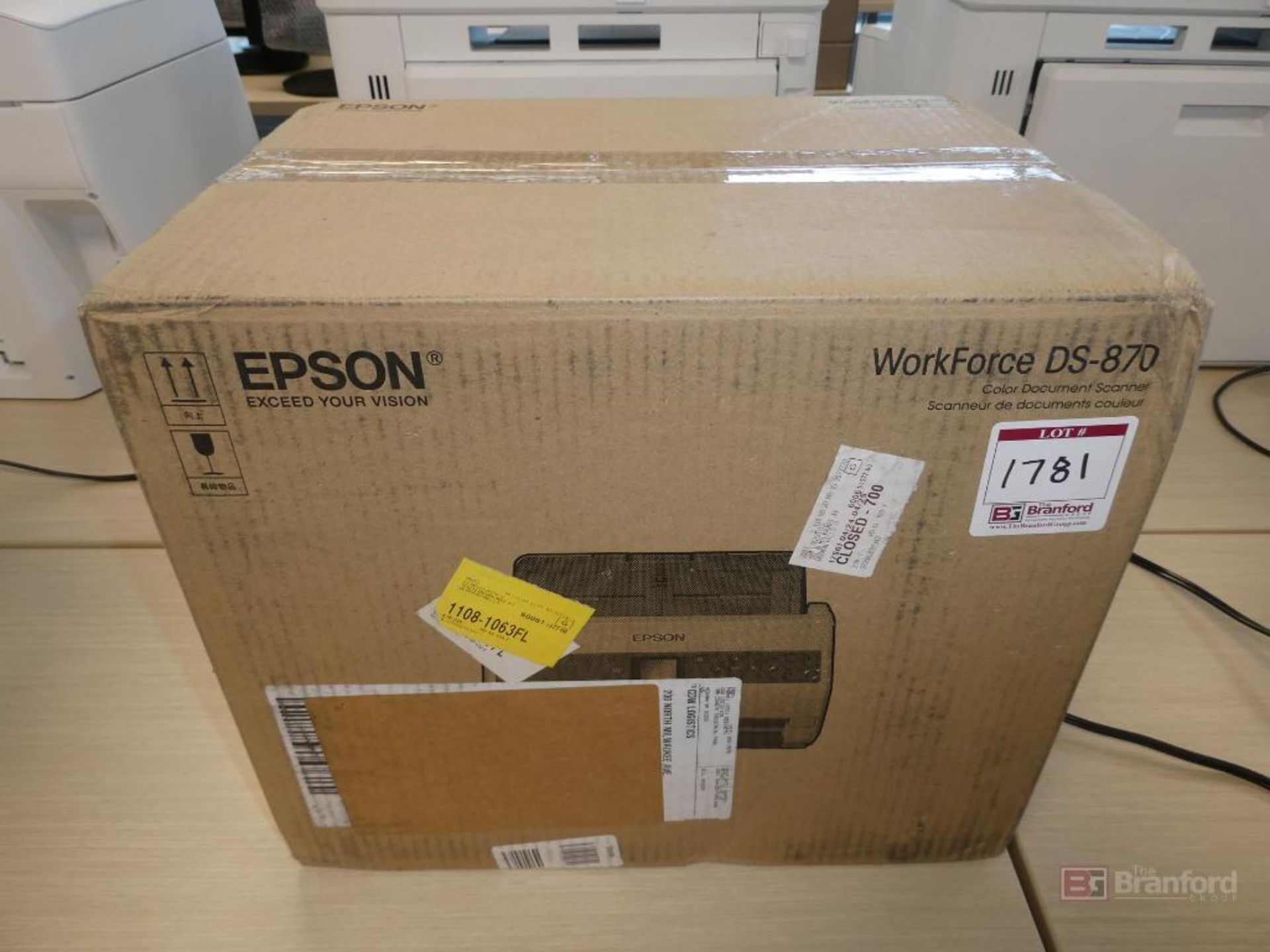Epson WorkForce DS870, Color Scanner