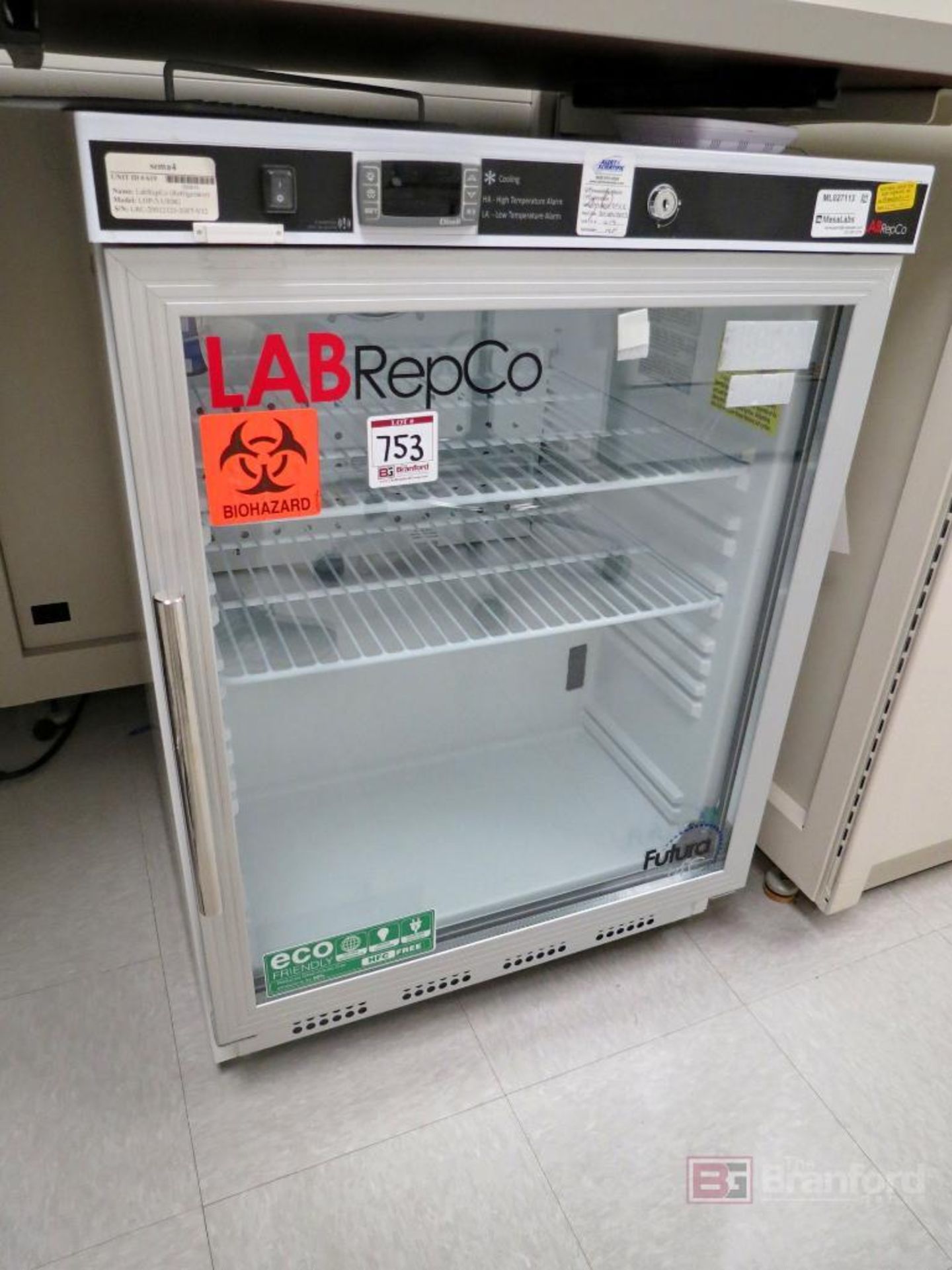 LabRepCo LHP-5-URBG Futura +4°C Glass Door Refrigerator