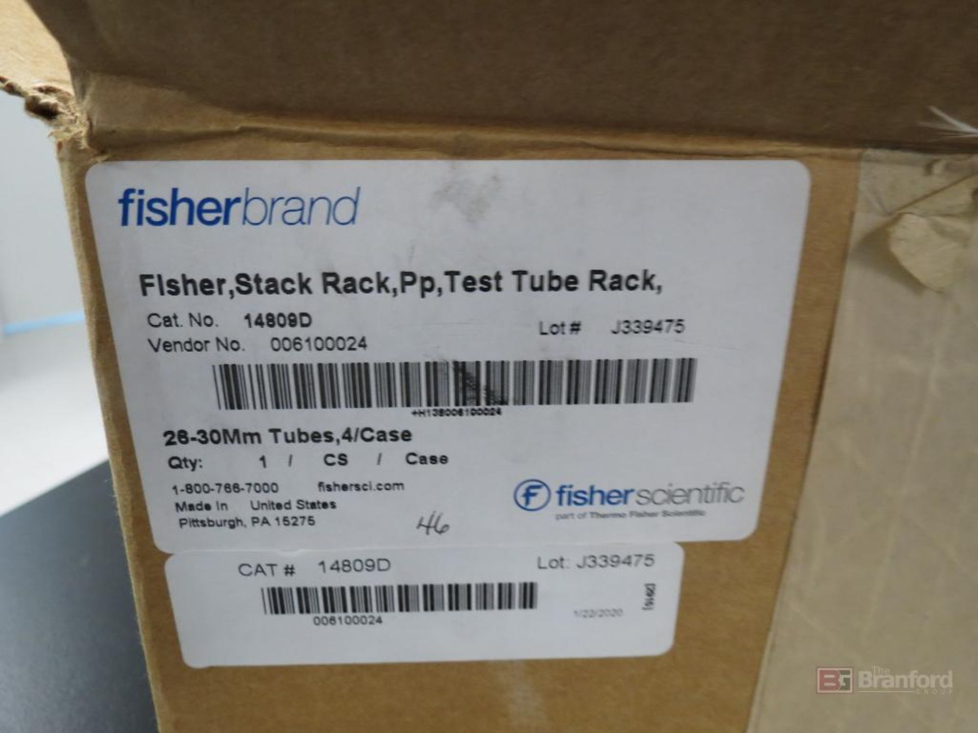 Large Lot of New Consumables with Cart: Corning & Fisher Tube Racks - Image 7 of 10
