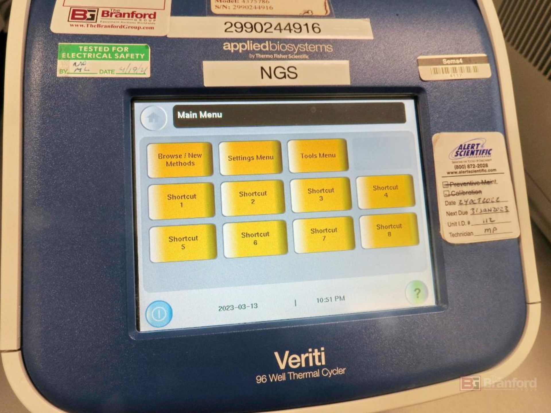 Thermo Applied Biosystems Veriti 96-Well Thermal Cycler - Image 3 of 3