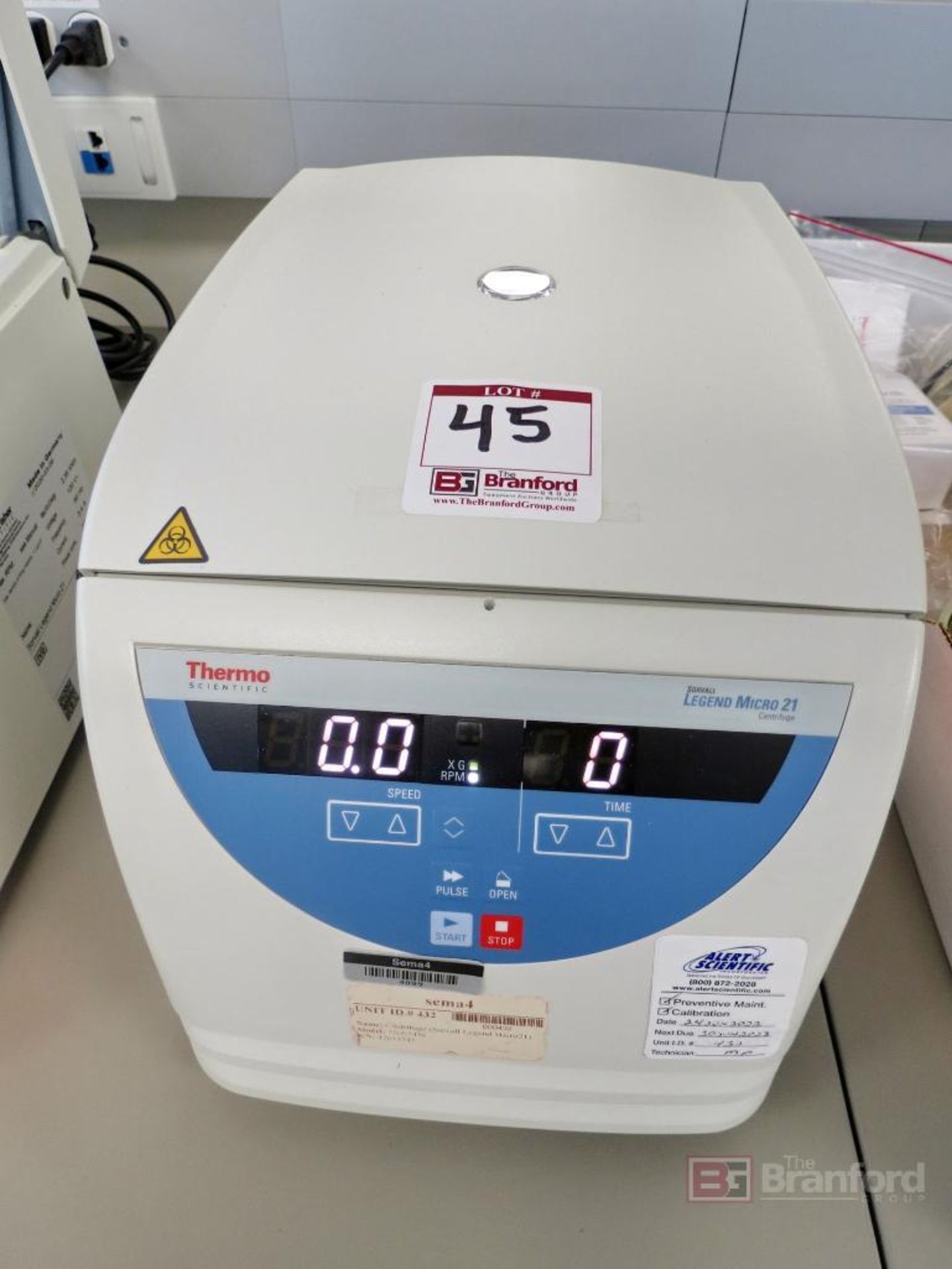 Thermo Sorvall Legend Micro 21 Centrifuge