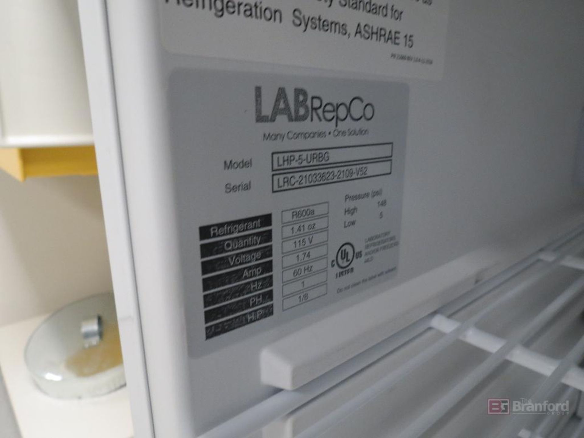 LabRepCo LHP-5-URBG Futura +4°C Glass Door Refrigerator - Image 3 of 3