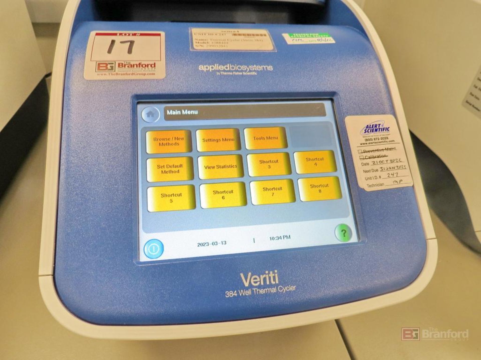 Thermo Applied Biosystems Veriti 384-Well Thermal Cycler - Image 3 of 3