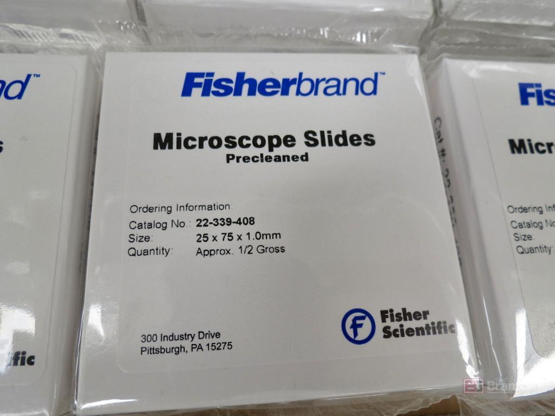 Lot of (30) Boxes of Fisher 22-239-408 Precleaned Microscope Slides - Image 2 of 3