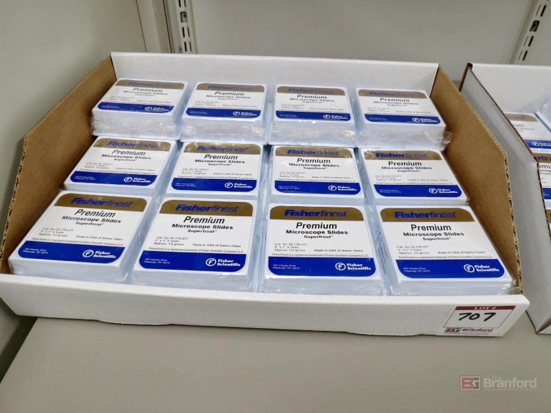 (28) Boxes of Fisher 22-178-277 Superfrost Premium Microscope Slides