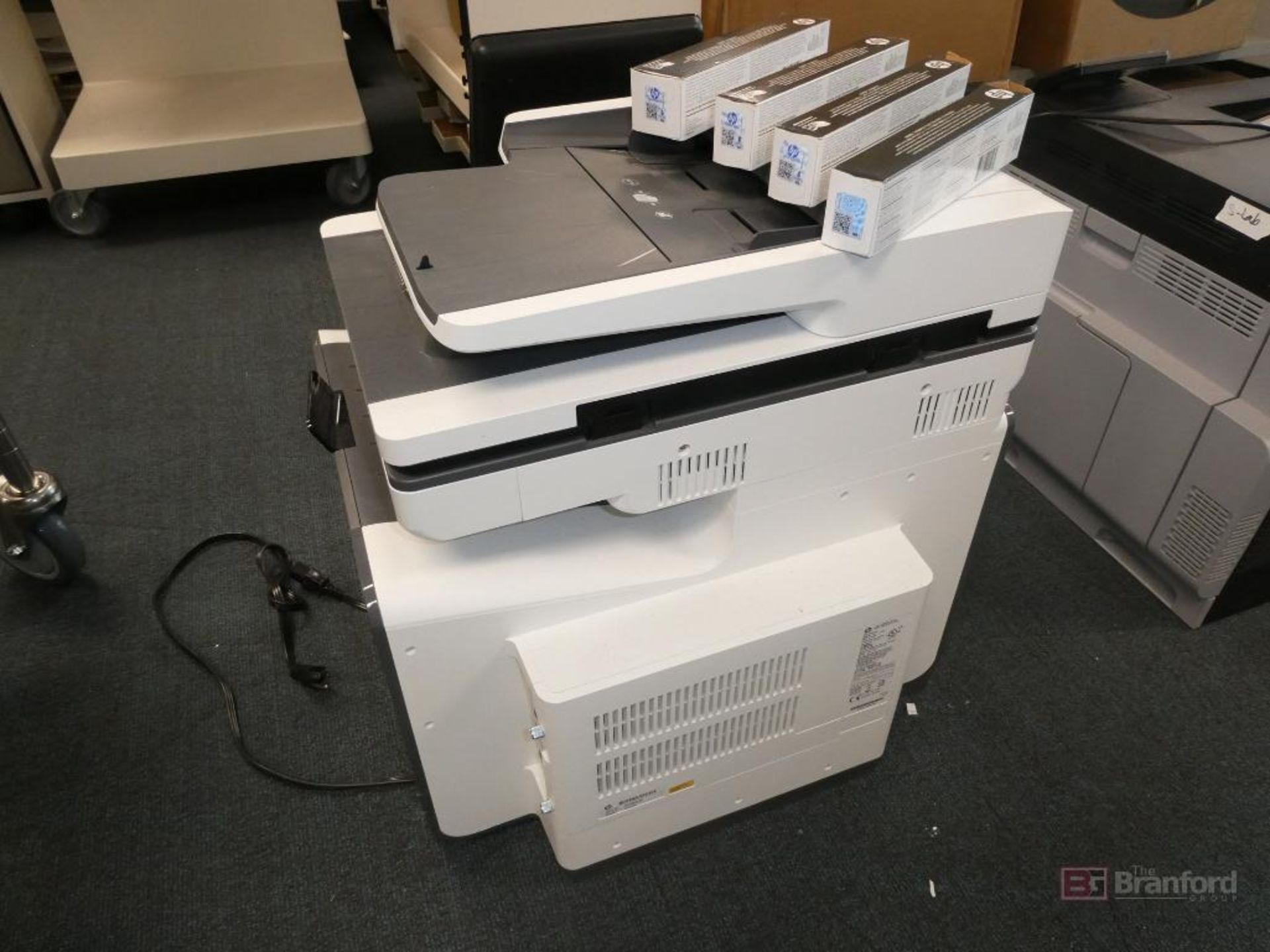 HP PageWide Enterprise MFP586, Color Printer/Scanner/Copy Machine - Image 2 of 4