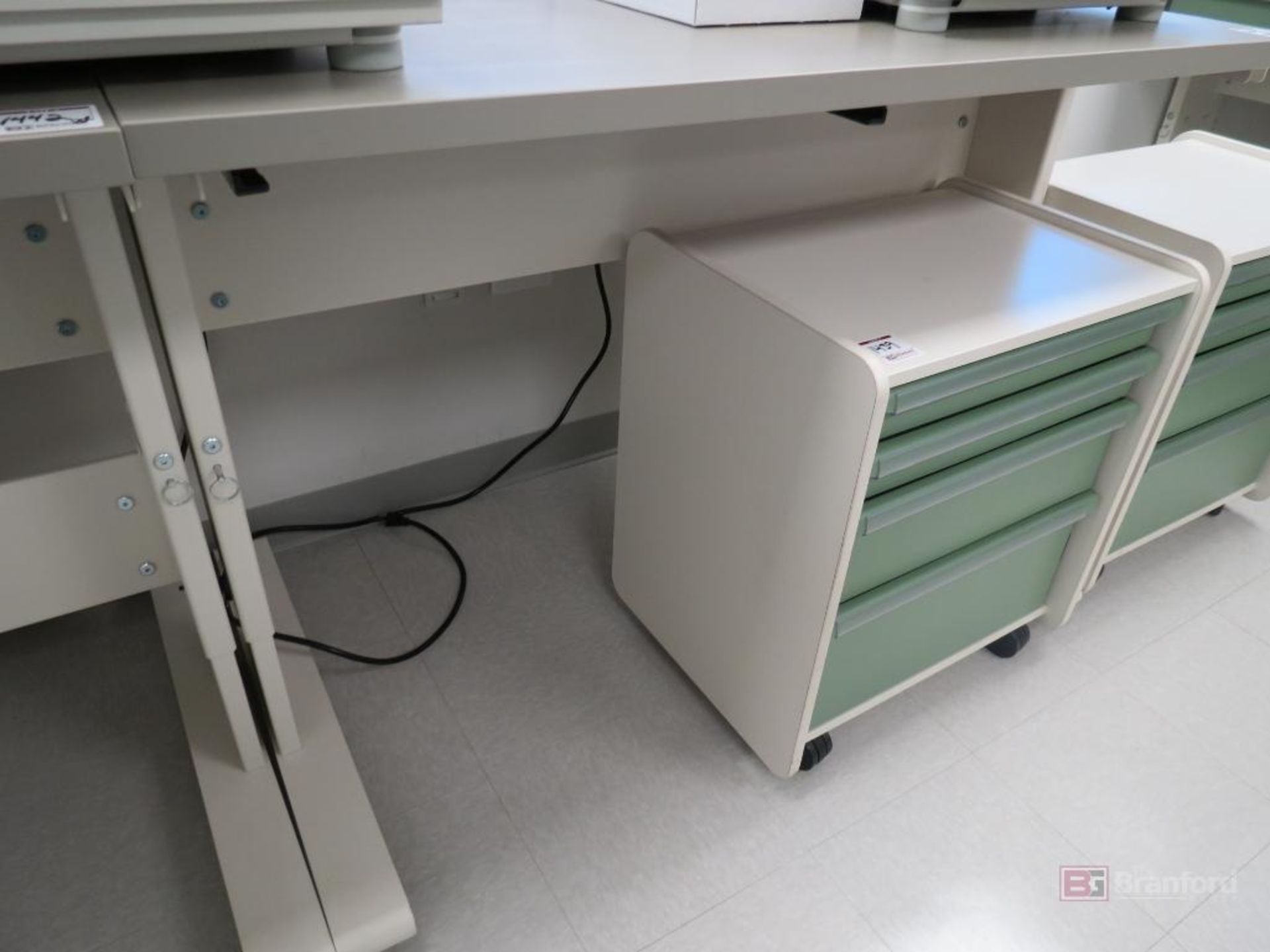 Lot of (3) Herman Miller for Healthcare Lab/Medical Benches - Image 5 of 5