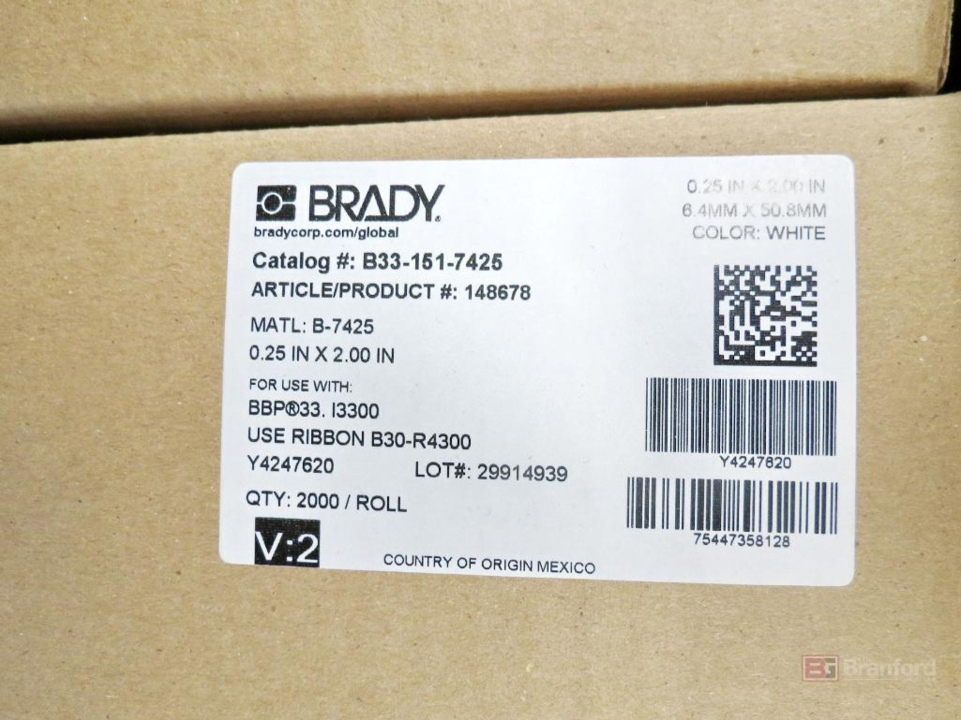 Lot of (2) Brady BBP33 Label Printers, (1) Zebra ZD420 Label Printer - Image 9 of 9