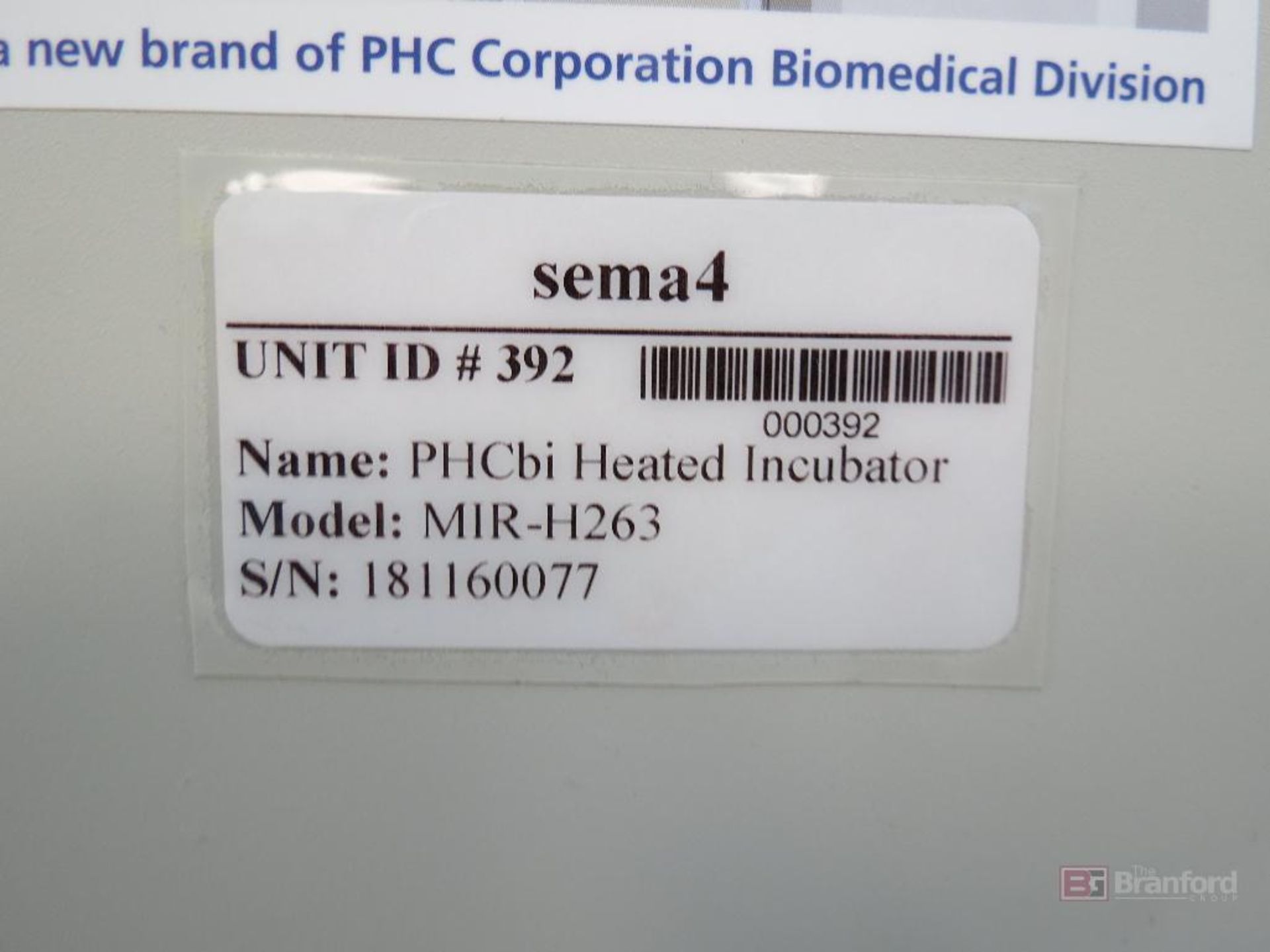 PHCbi MIR-H263-PA Heated Incubator - Image 5 of 5