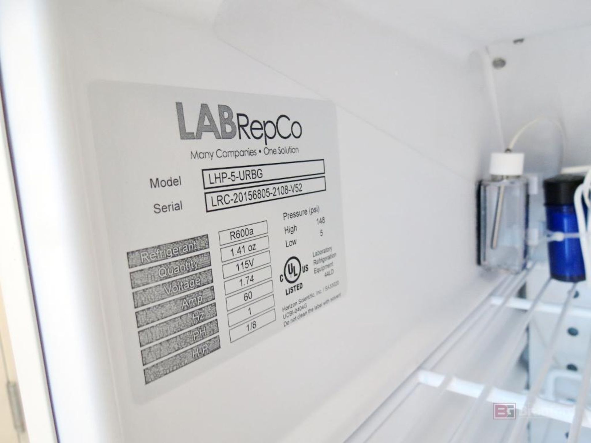LabRepCo LHP-5-URBG Futura +4°C Glass Door Refrigerator - Image 5 of 5