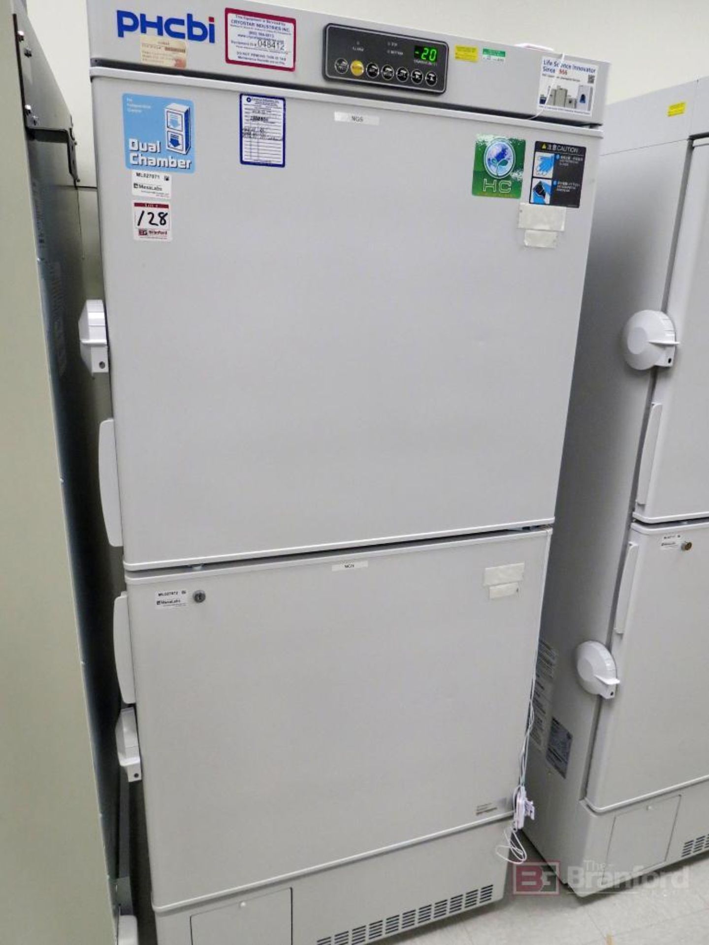 PHCbi MDF-MU549DHL-PA Biomedical -40° C Dual Chamber Freezer