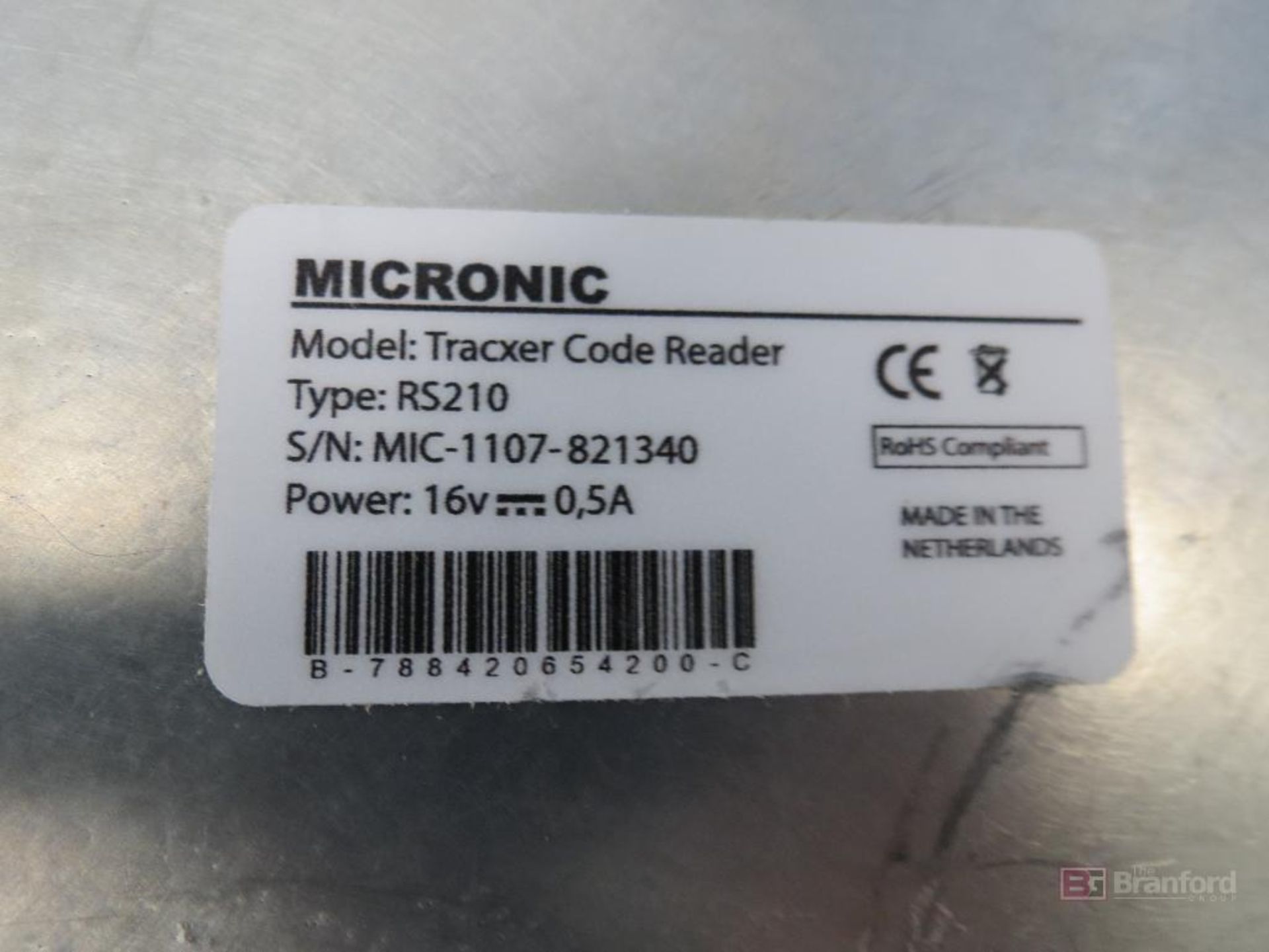 (2) Micronic RS210 Tracxer Code Readers - Image 3 of 3