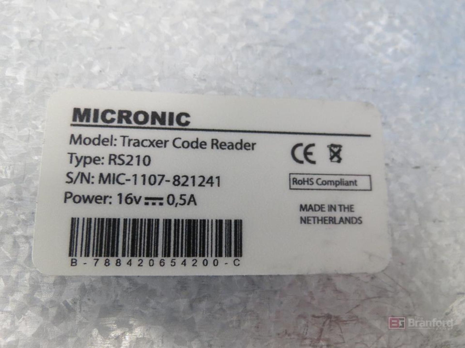(2) Micronic RS210 Tracxer Code Readers - Image 2 of 3