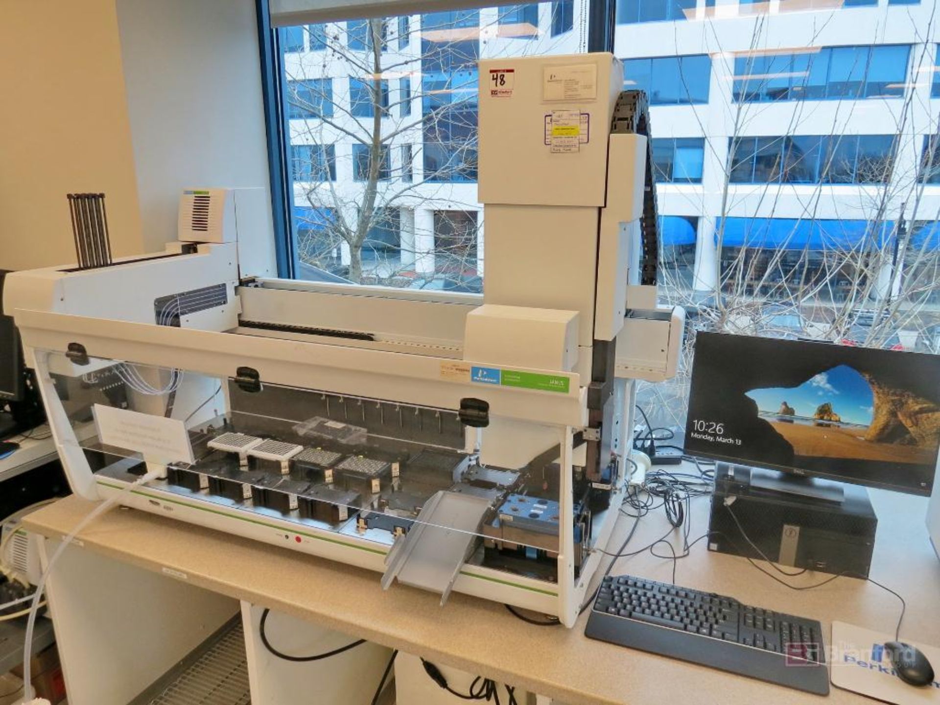 Perkin Elmer Janus Automated Workstation Liquid Handler