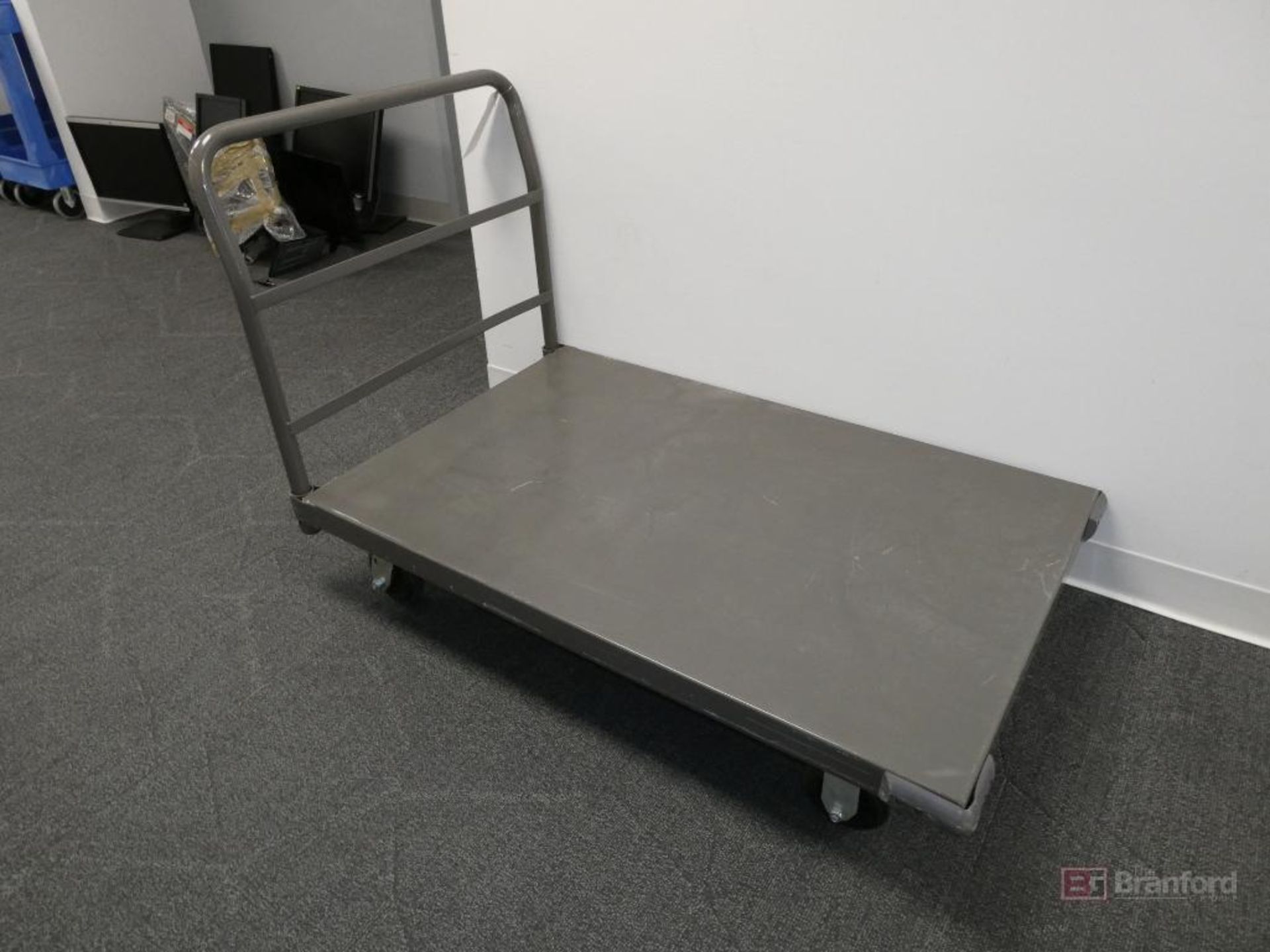 Global Flatbed Metal Cart, 46"x30"