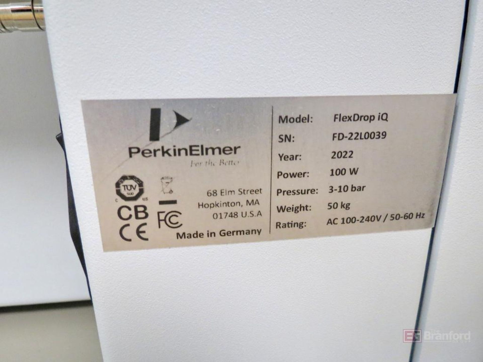 Perkin Elmer FlexDrop iQ Non-contact Dispenser, (2022) - Image 7 of 9