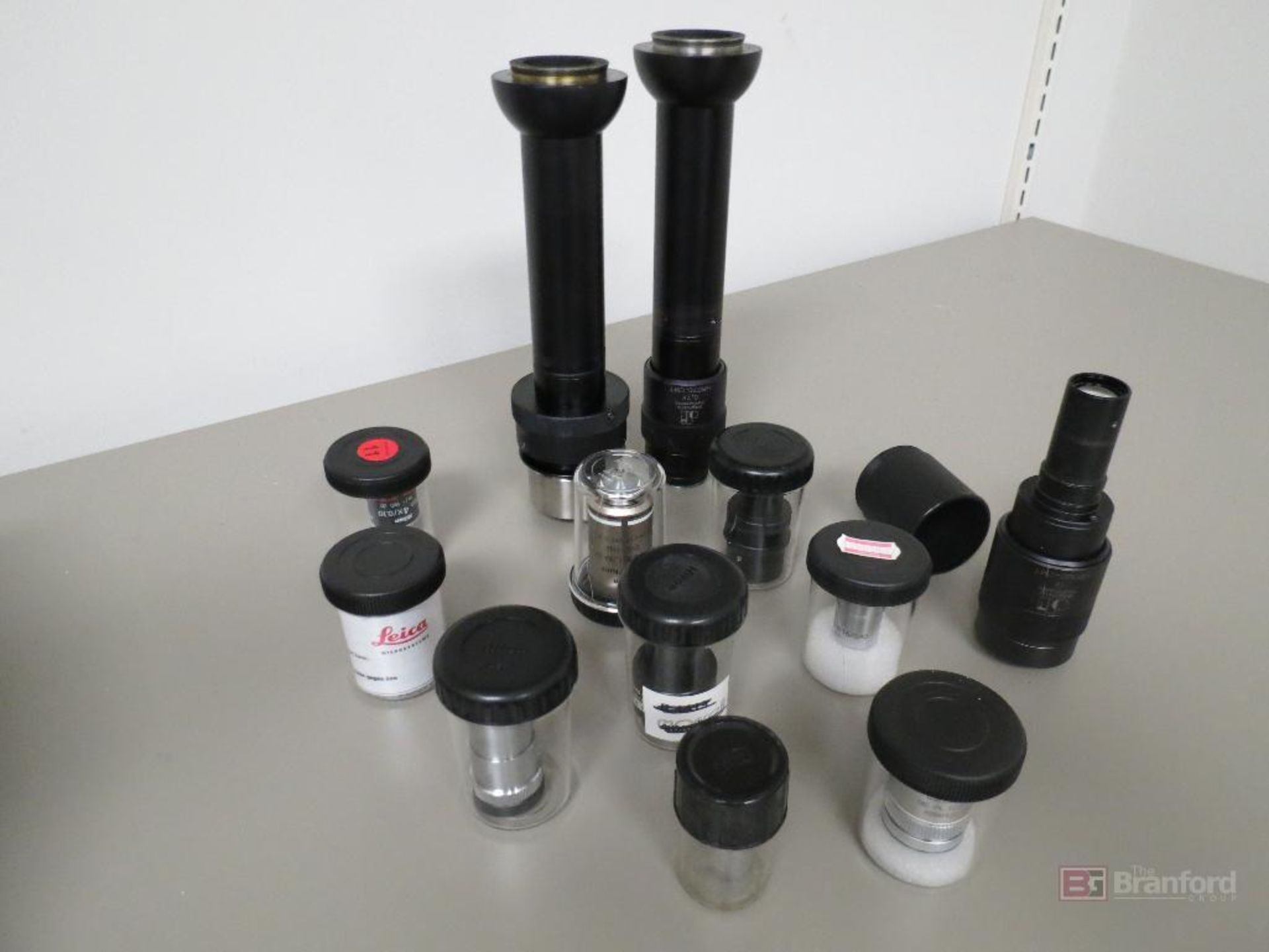 Lot of Assorted Nikon and Zeica Objectives, Extensions
