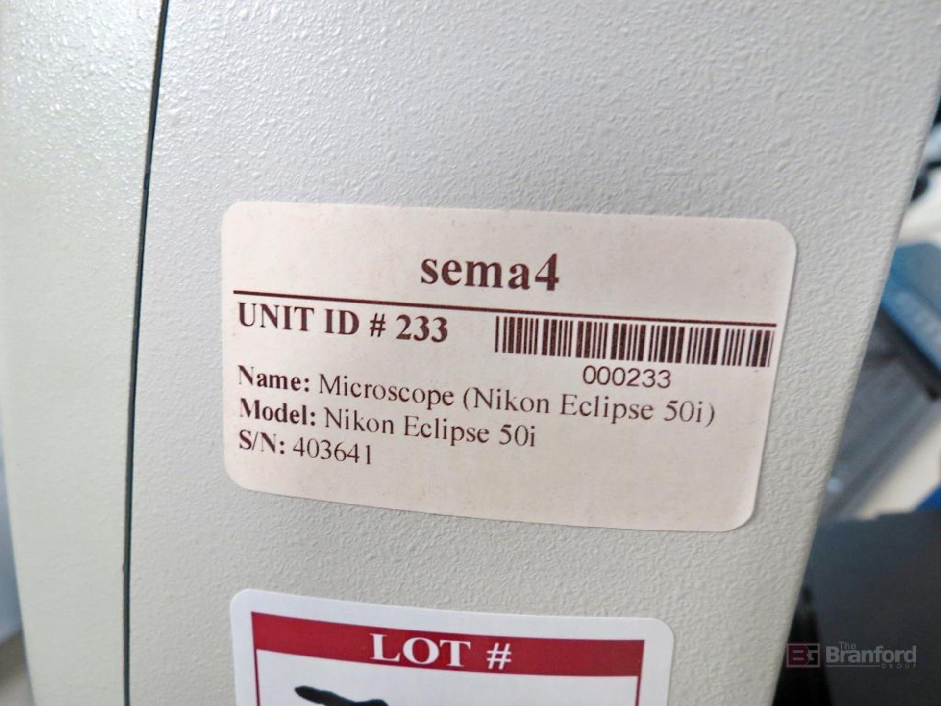 Nikon Eclipse Ci-S Microscope - Image 5 of 12
