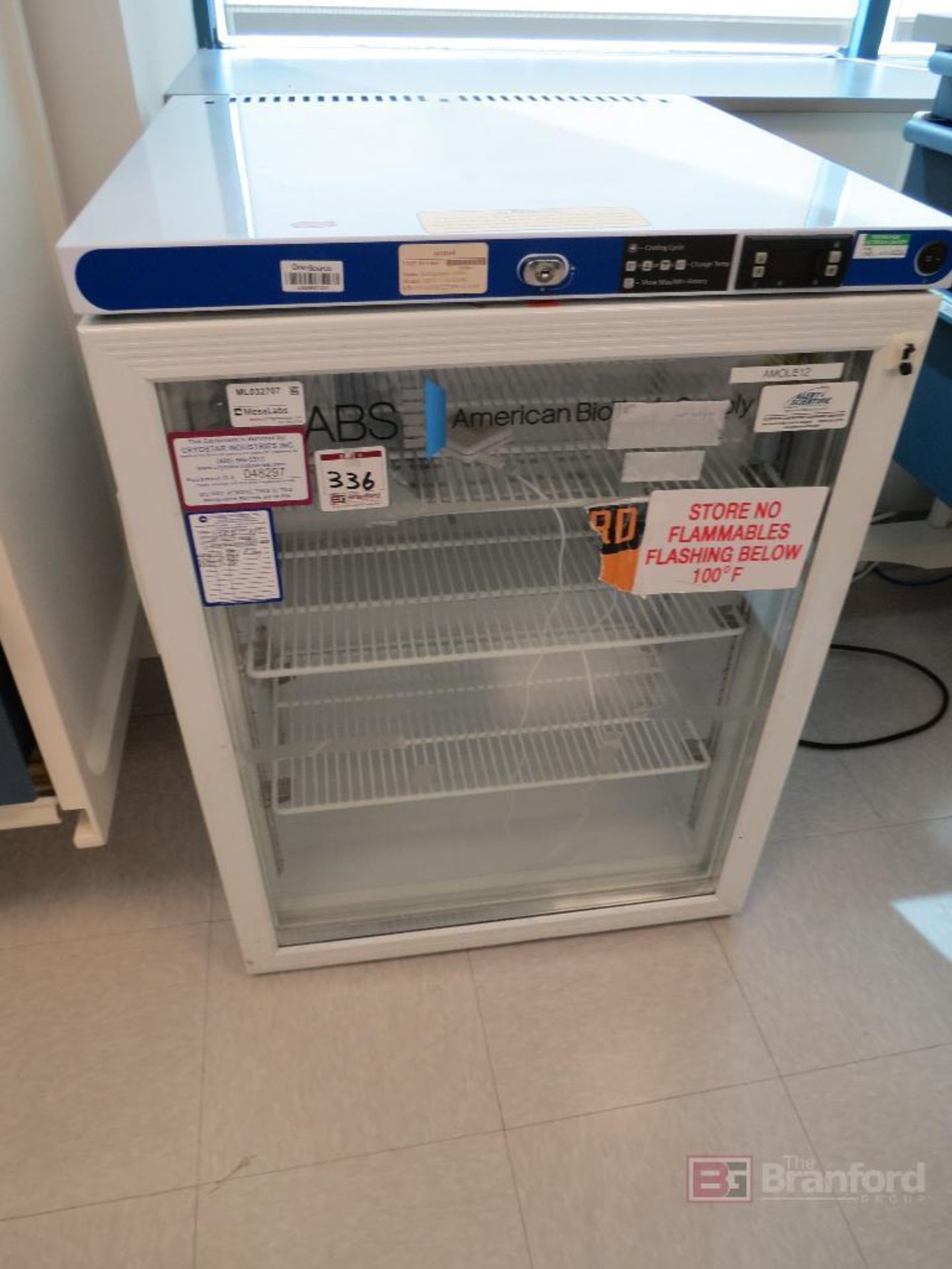 American BioTech Supply ABT-UCFS-0504G Glass Door Refrigerator