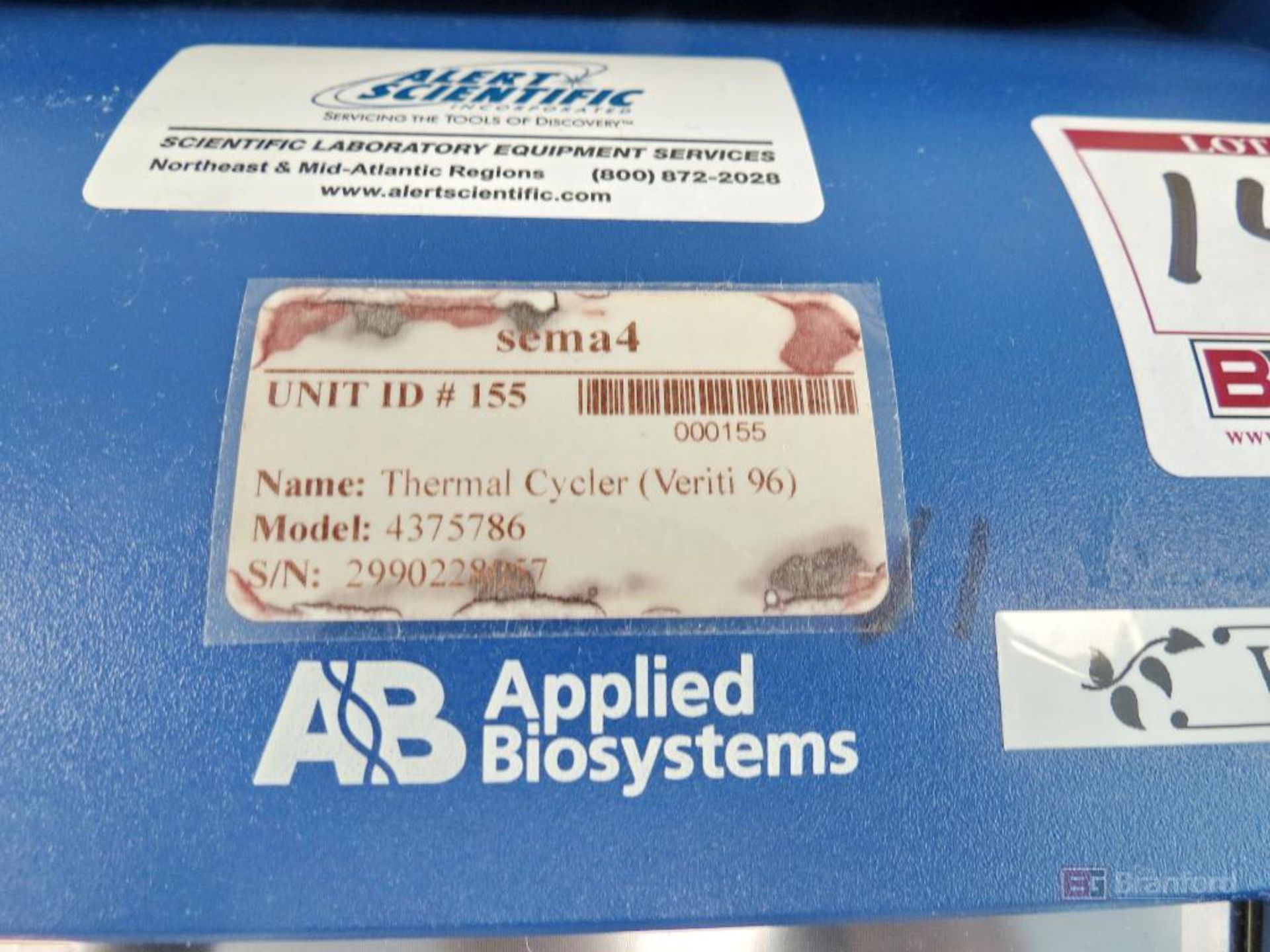 Applied Biosystems Veriti 96-Well Thermal Cycler - Image 3 of 3