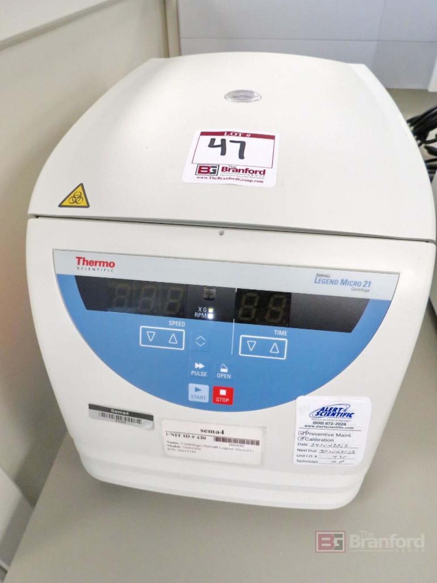 Thermo Sorvall Legend Micro 21 Centrifuge