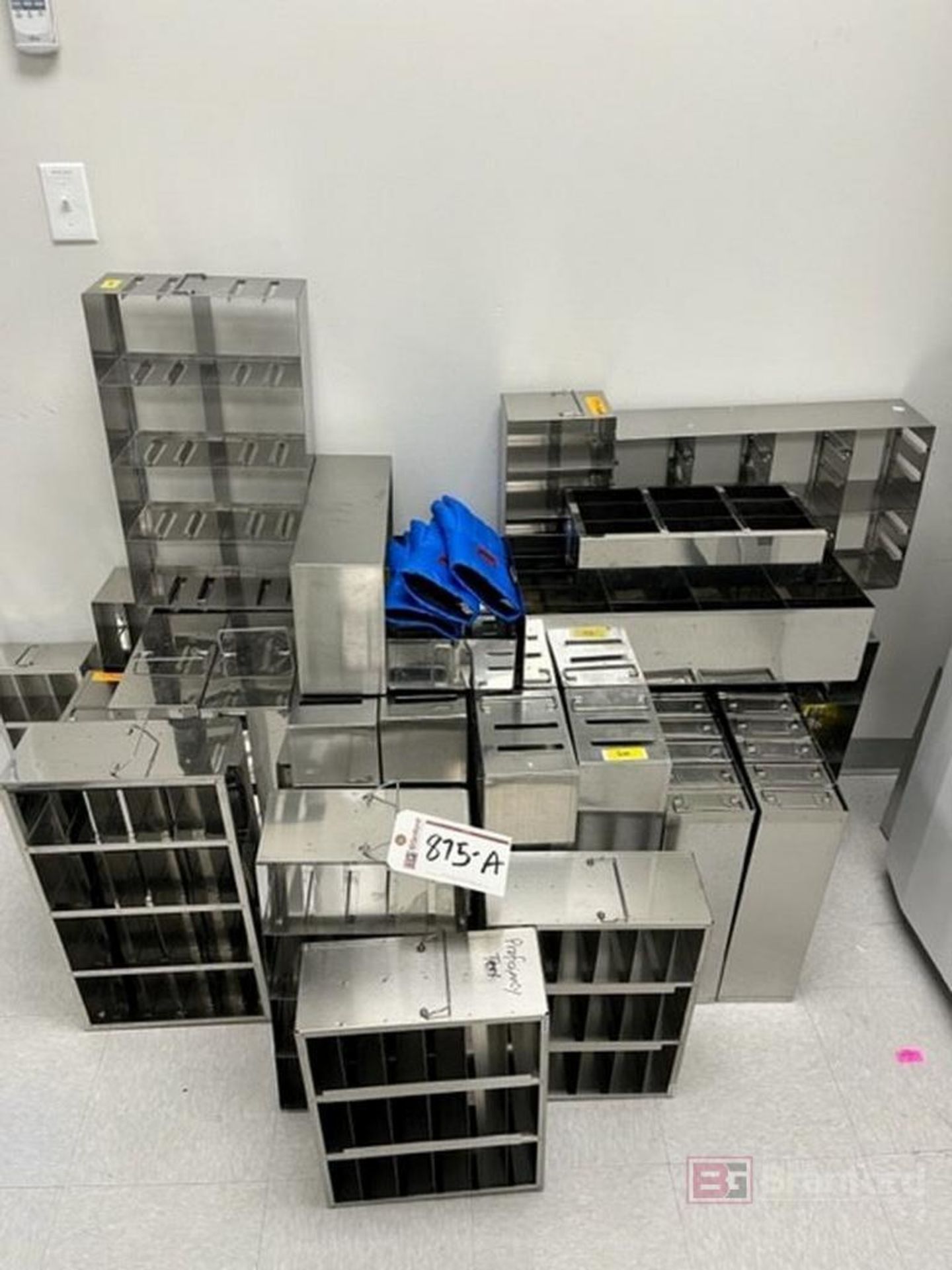 Lot of Assorted Stainless Steel Racks