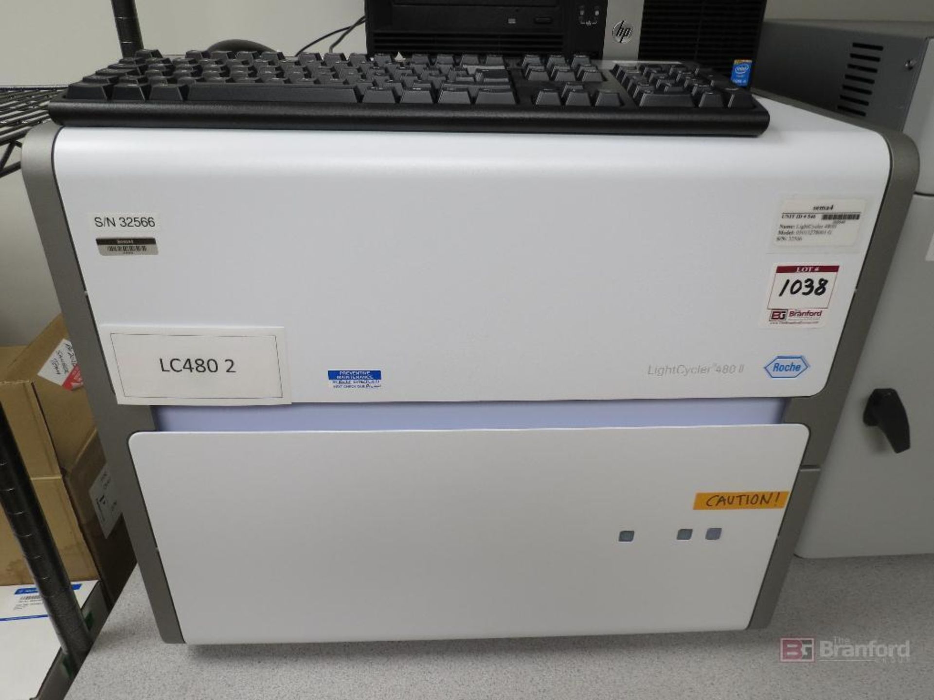 Roche LightCycler 480 II PCR System, w/ HP 5810 PC - Image 2 of 3