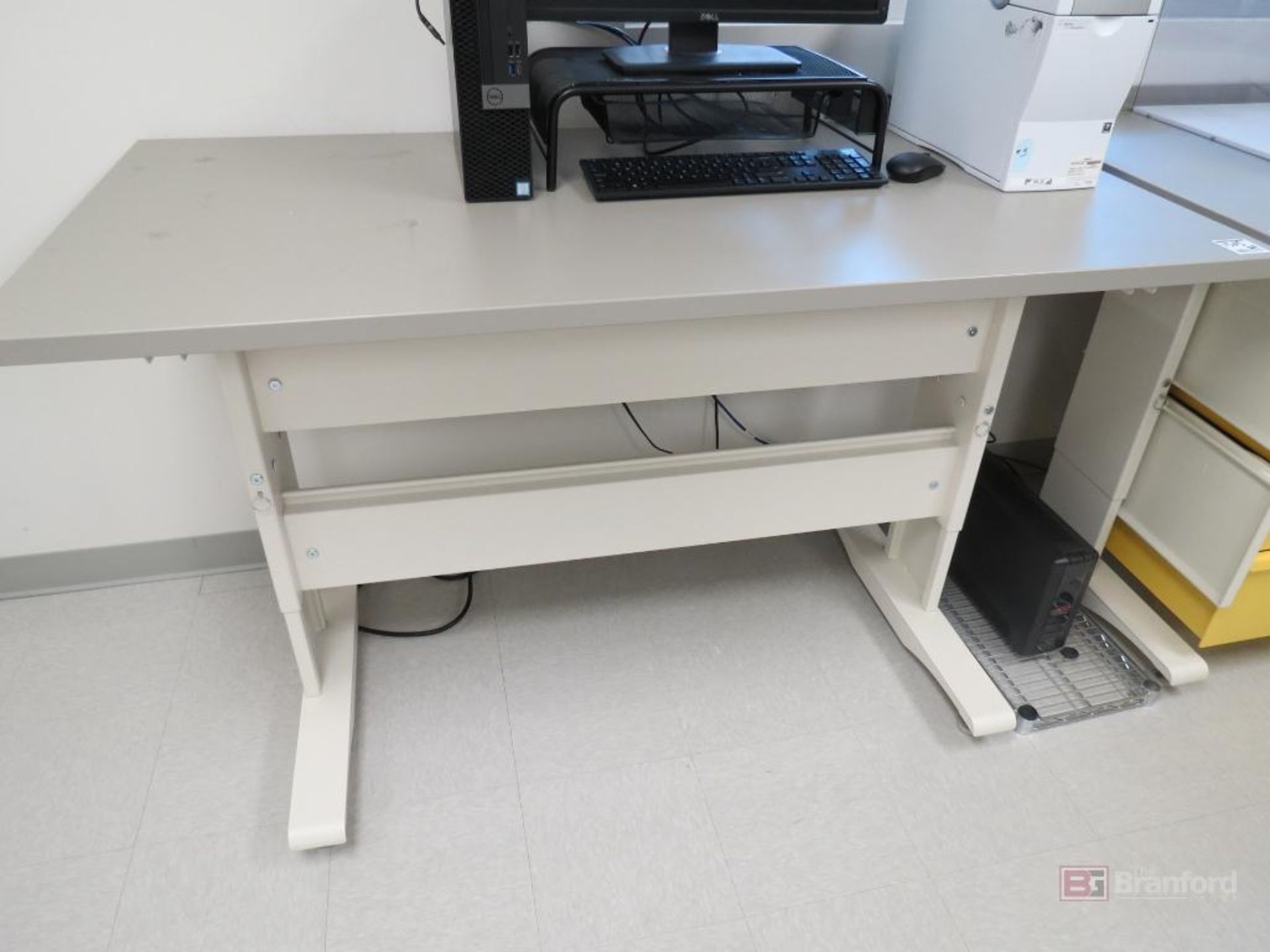 (2) Herman Miller for Healthcare Lab/Medical 5' Wide Benches - Image 3 of 3