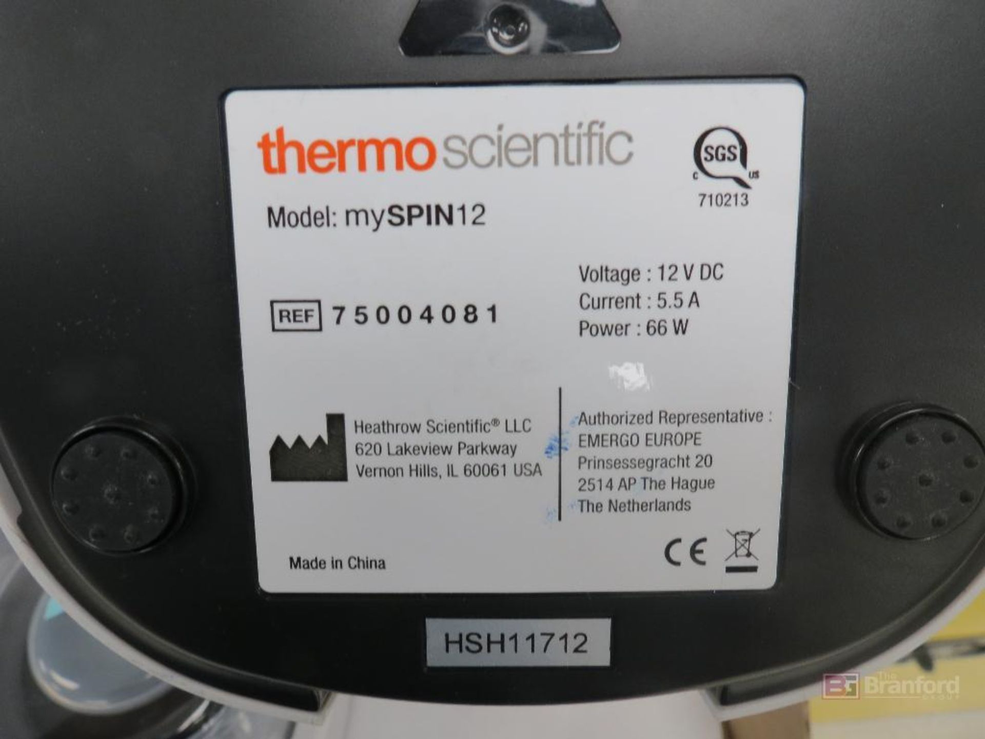 (2) Thermo MySpin 12 Centrifuges - Image 4 of 8