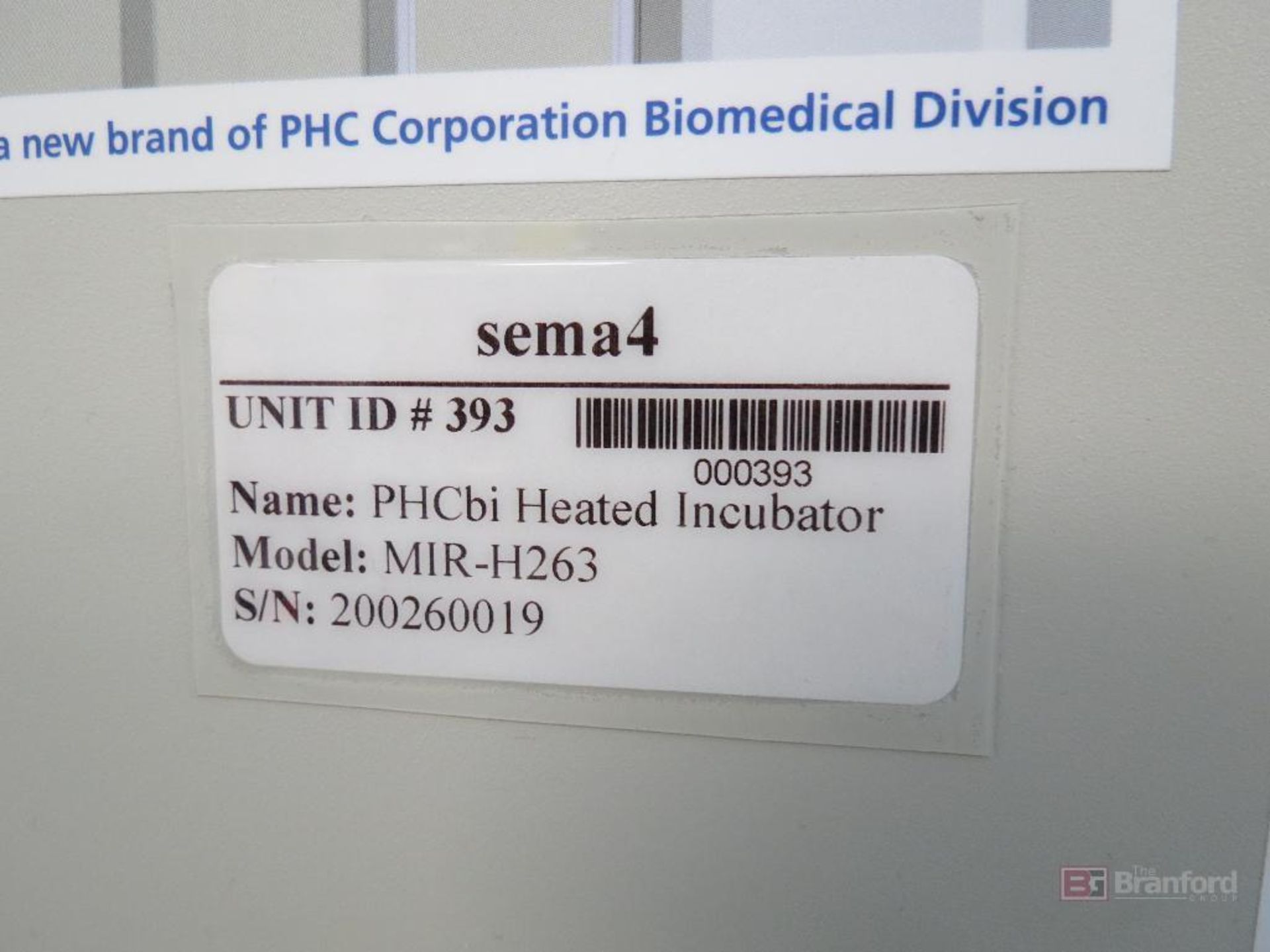 PHCbi MIR-H263-PA Heated Incubator - Image 2 of 5