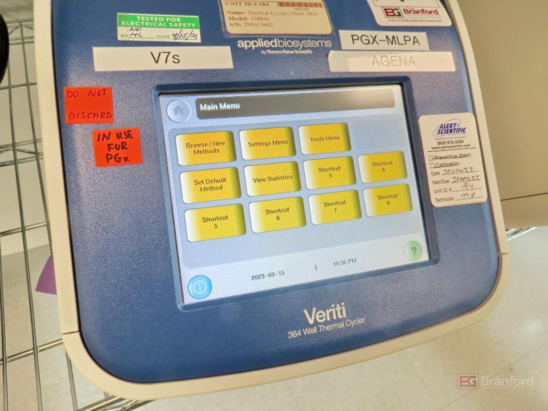 Thermo Applied Biosystems Veriti 384-Well Thermal Cycler - Image 3 of 3