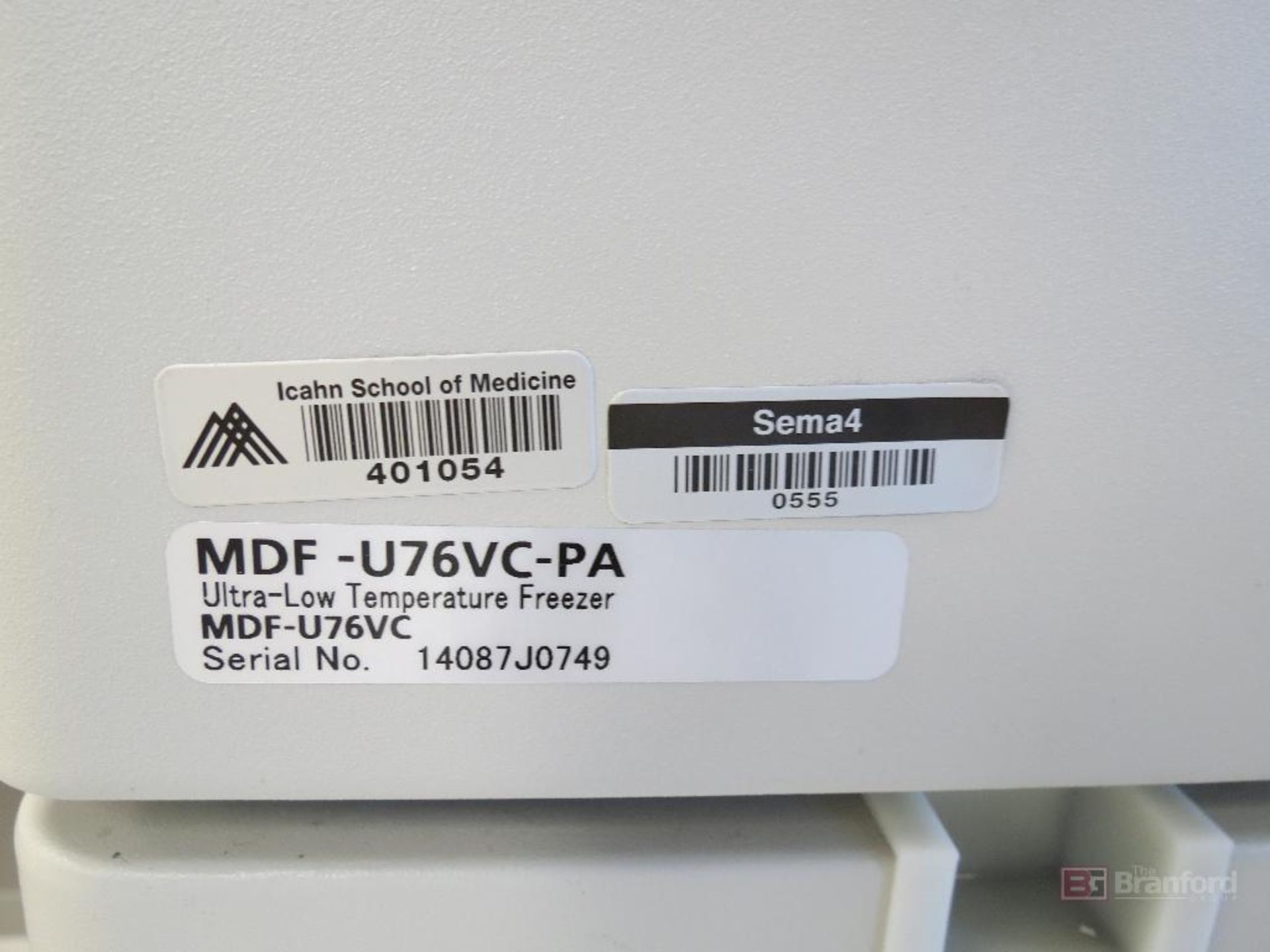 Panasonic MDF-U76VC-PA -86°C Ultra Low Freezer - Image 4 of 4
