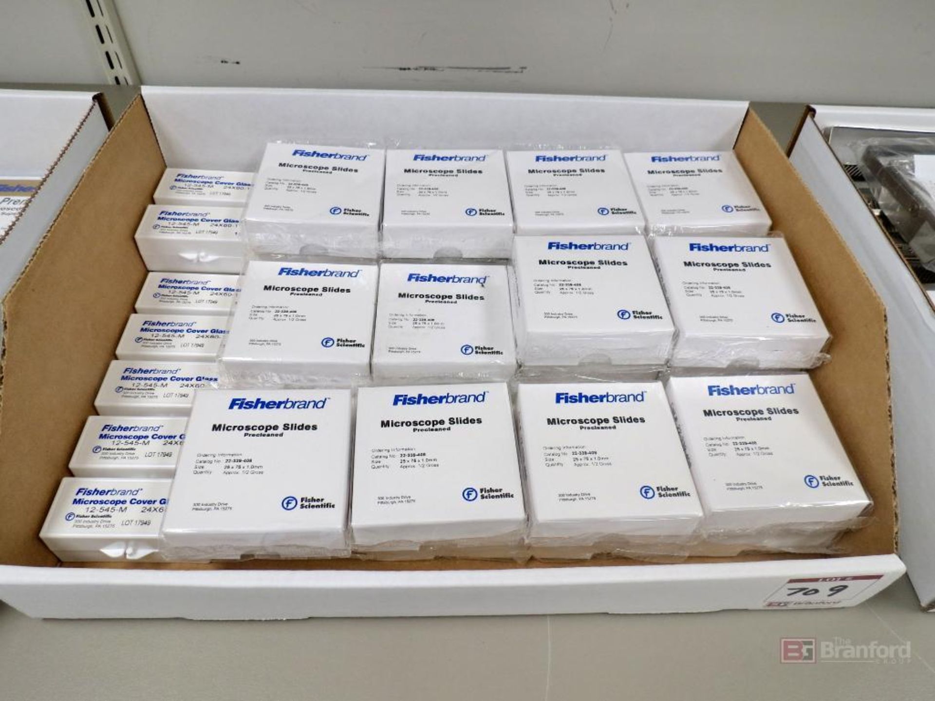 Lot of (30) Boxes of Fisher 22-239-408 Precleaned Microscope Slides