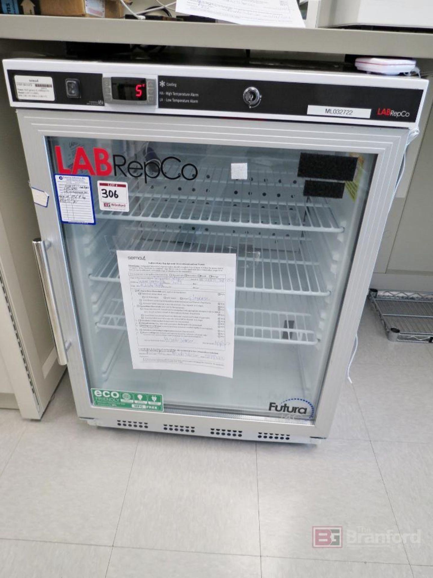 LabRepCo LHP-5-URG Futura +4°C Glass Door Refrigerator